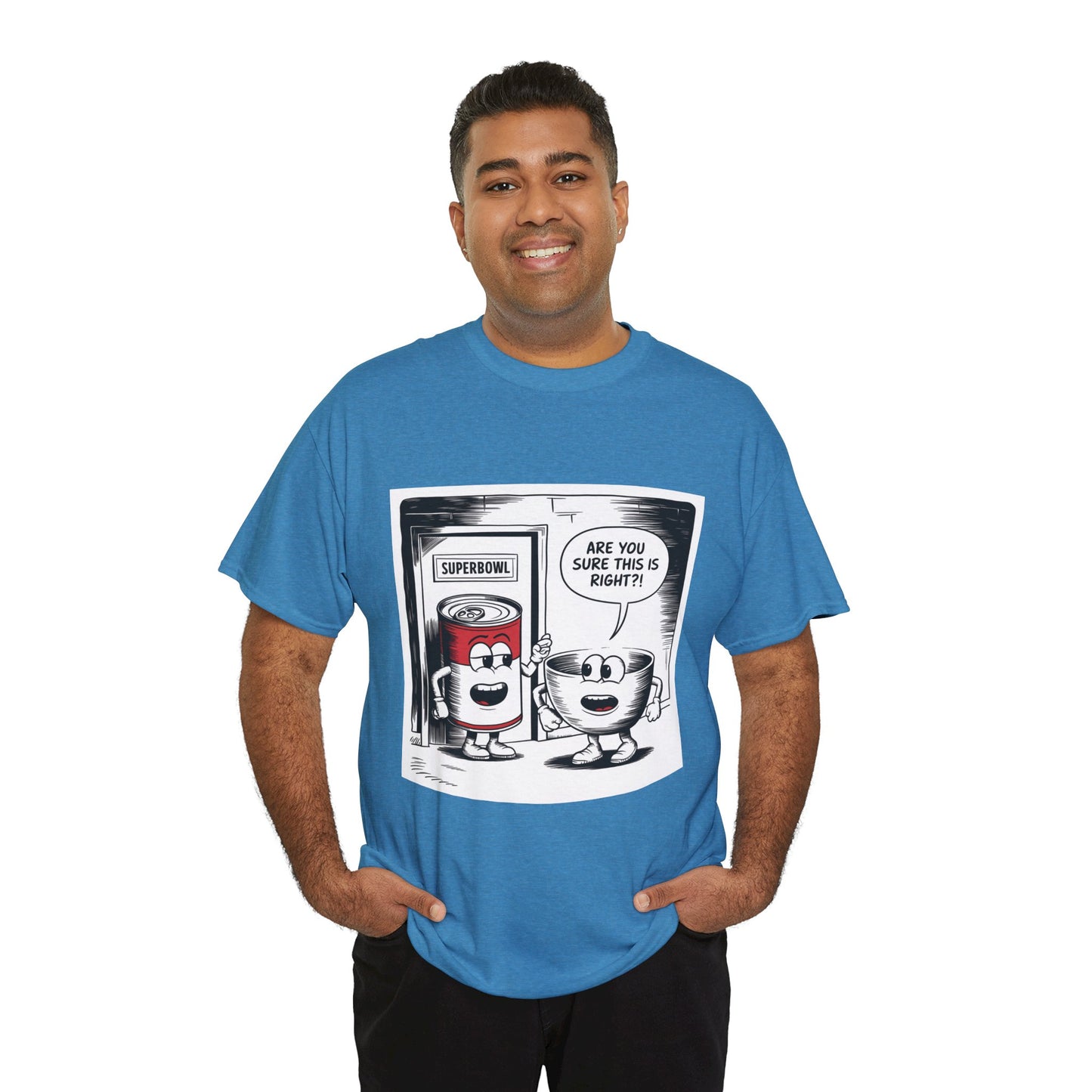 Comic Unisex Tee - Superbowl Design