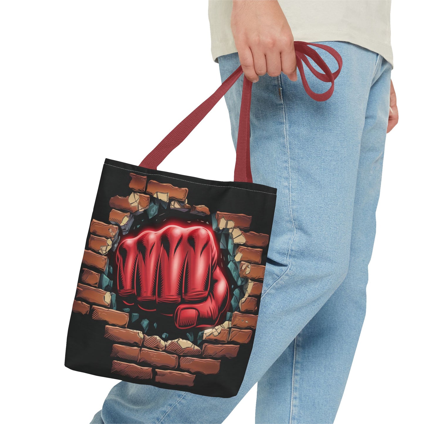 Red Fist Tote Bag