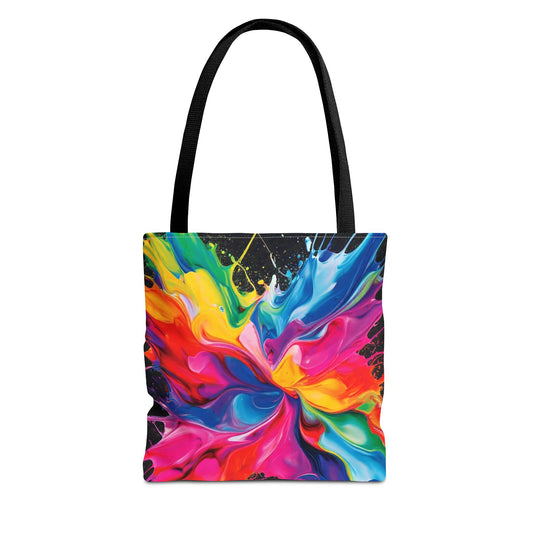 Vibrant Splash Tote Bag