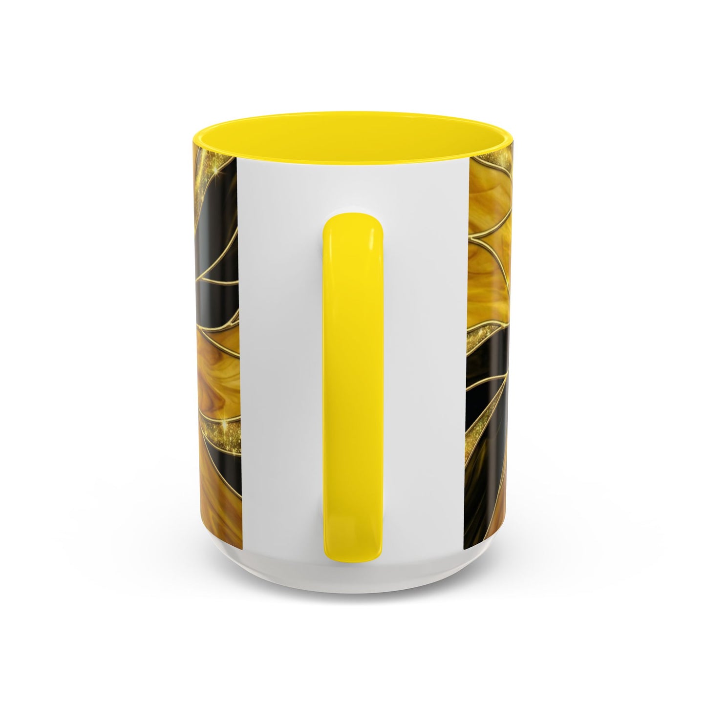 Stained Glass Gamer Mug, Gold Controller Coffee Cup, Video Game Gifts for Him, Gamer Boyfriend Gift, Teen Boy Gaming Mug, Desk Decor