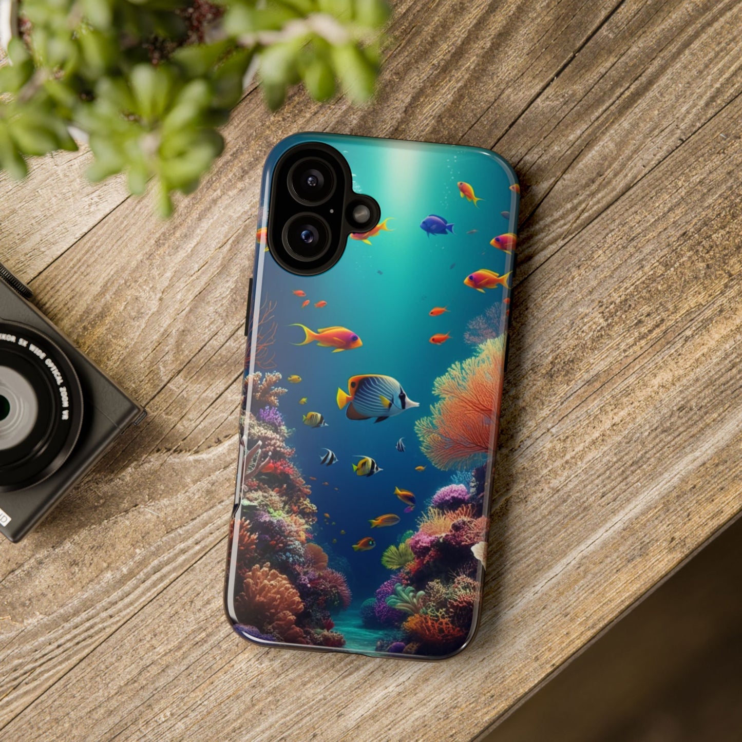 Coral Reef Tough iPhone case