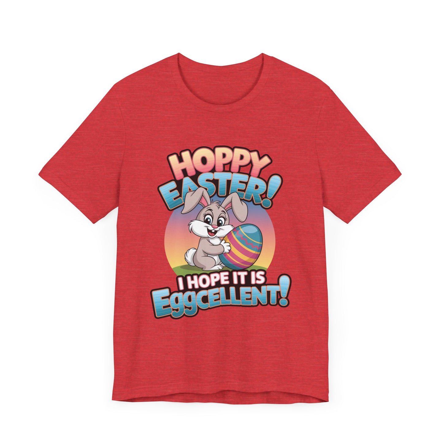Happy Easter Unisex Tee Easter Shirt Easter Bunny T Shirt Easter Apparel Easter Bunny Outfit