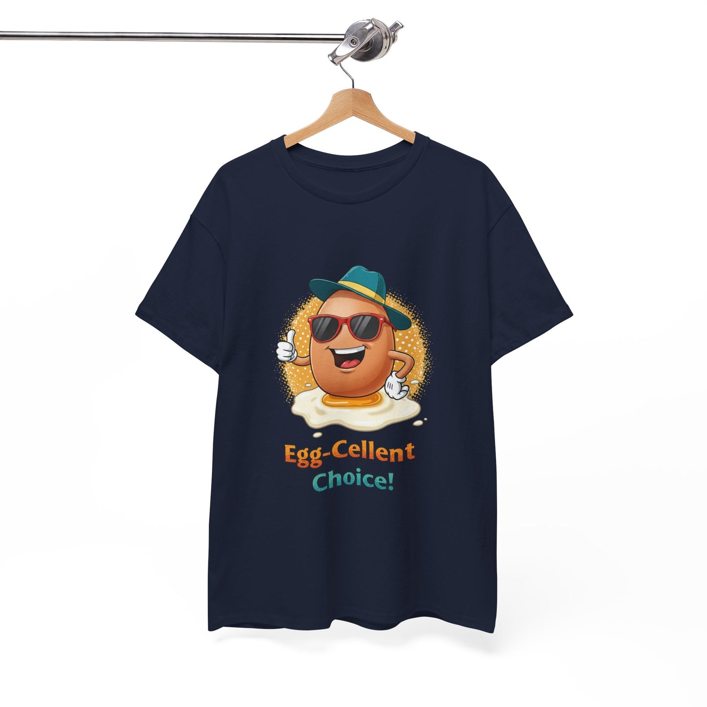 Funny Egg Shirt | Egg-Cellent Choice T-Shirt | Pun Food Tee | Breakfast Lover Gift | Cool Cartoon Egg Shirt | Dad Joke Shirt