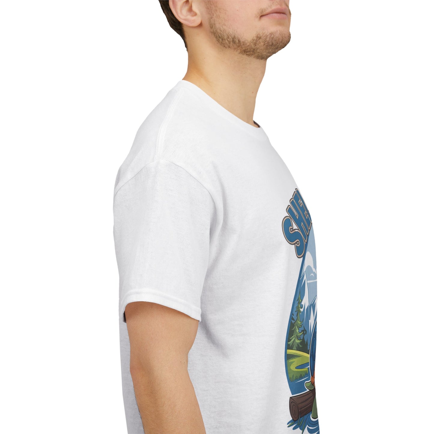 SHELL YEAH Turtle T-Shirt | Funny Cute Turtle Nature Graphic Tee | Handmade Animal Lover Gift | Eco Outdoor Adventure Shirt
