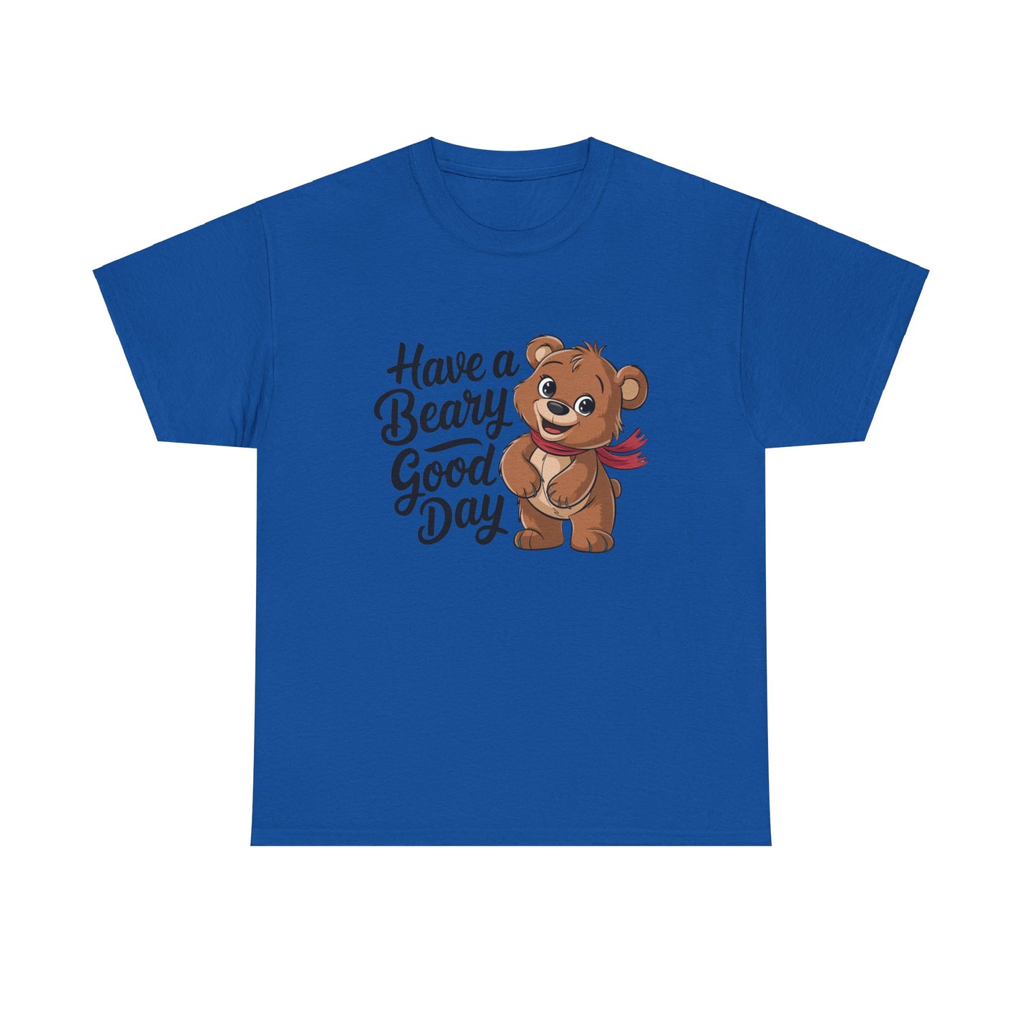 Bear Graphic Tee, Cute Bear Shirt, Funny Animal Tee, Bear Lover Gift, Casual Bear Top, Have a Beary Good Day Shirt