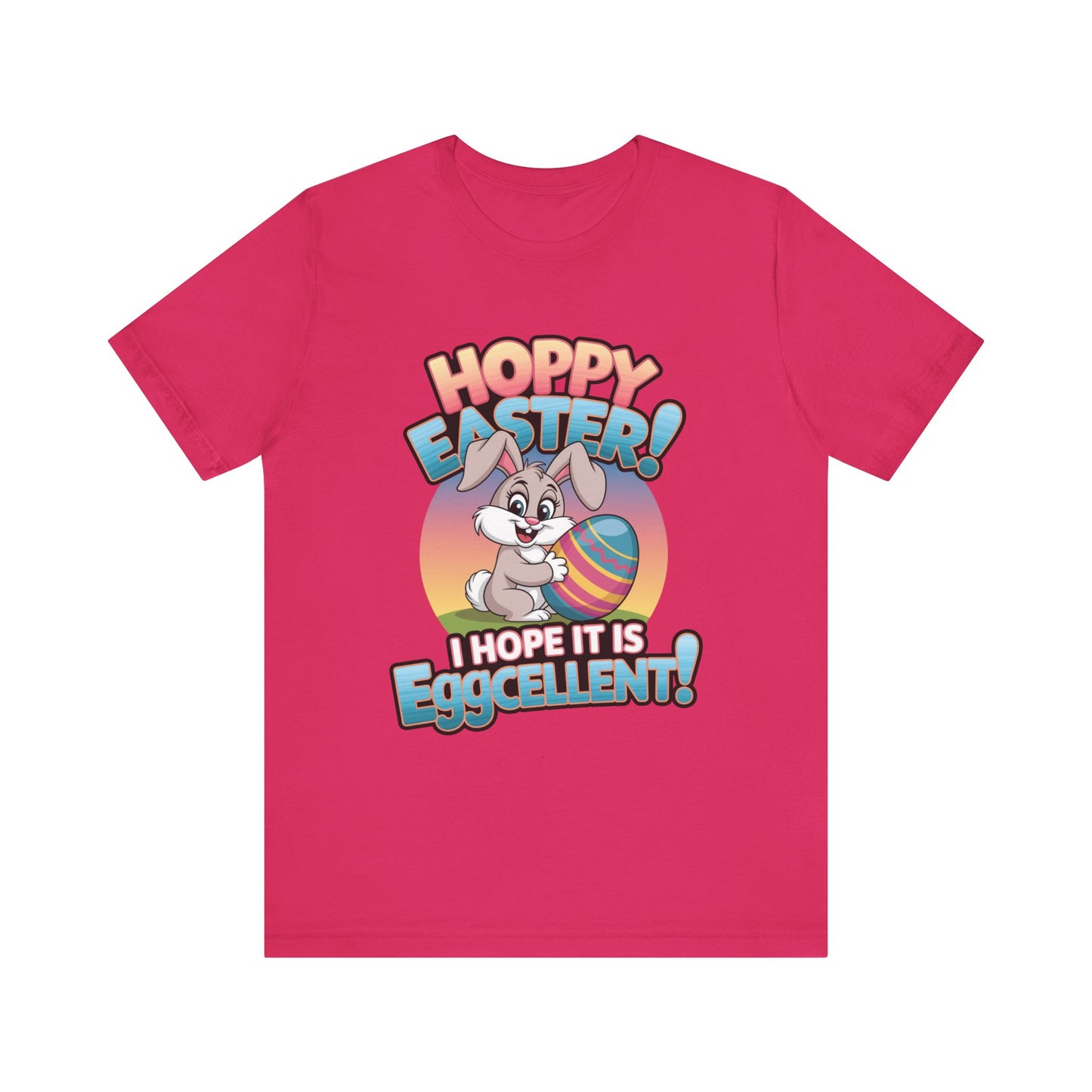 Happy Easter Unisex Tee Easter Shirt Easter Bunny T Shirt Easter Apparel Easter Bunny Outfit