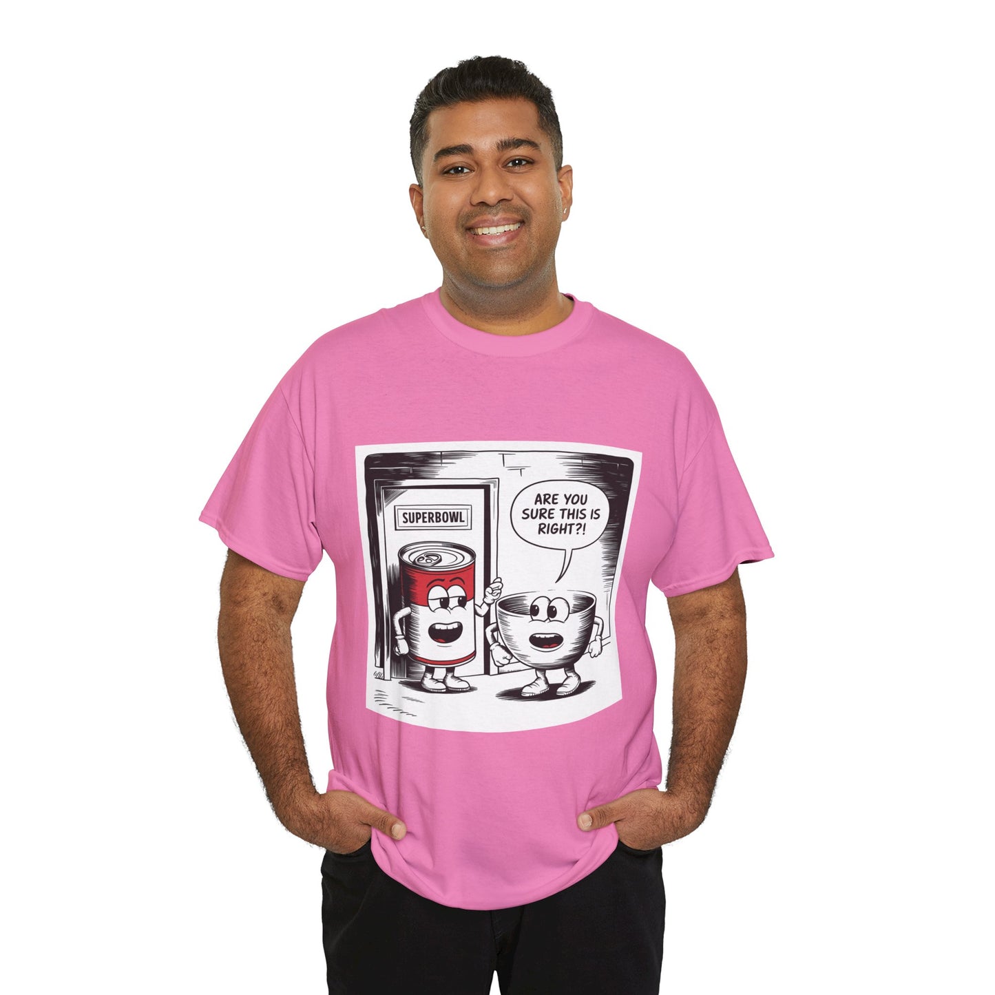 Comic Unisex Tee - Superbowl Design
