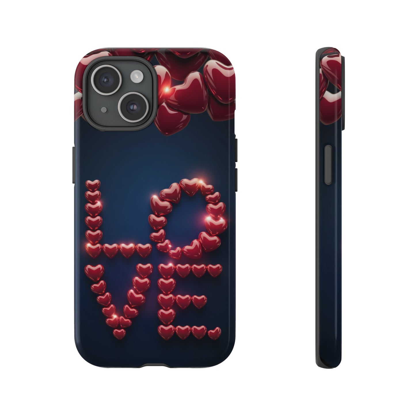 iPhone Case - Love Hearts Design
