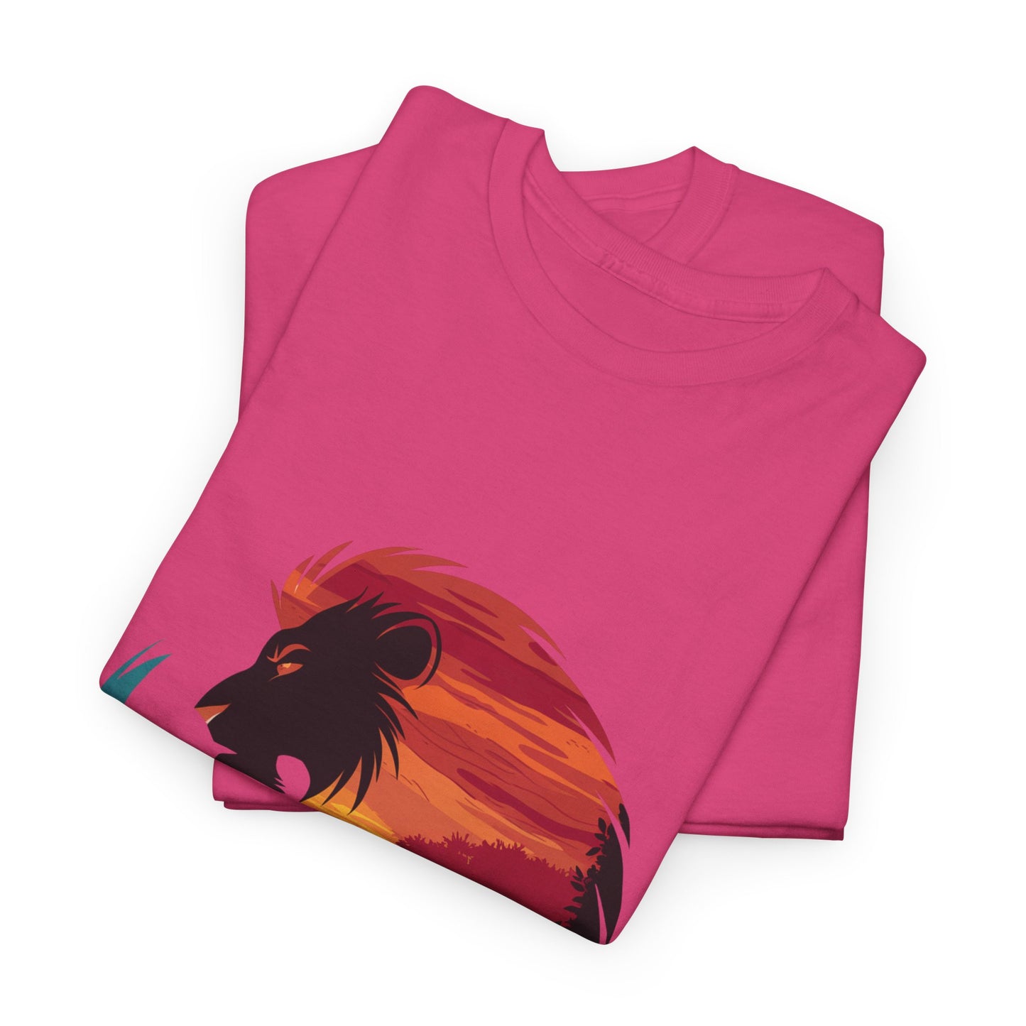 The Circle of Life Lion Shirt – Sunset Safari Wildlife Graphic Tee – Inspirational Nature T-Shirt for Animal Lovers & Adventure Fans