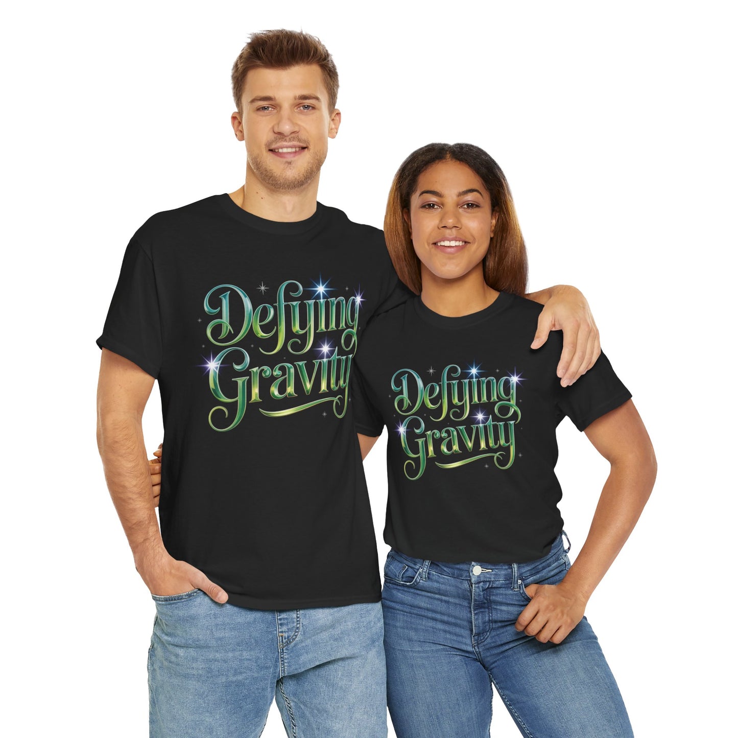 Defying Gravity Wicked Musical Quote Tee – Broadway Fan Shirt, Inspirational Wizard of Oz Graphic Tee, Musical Theatre Unisex T-Shirt