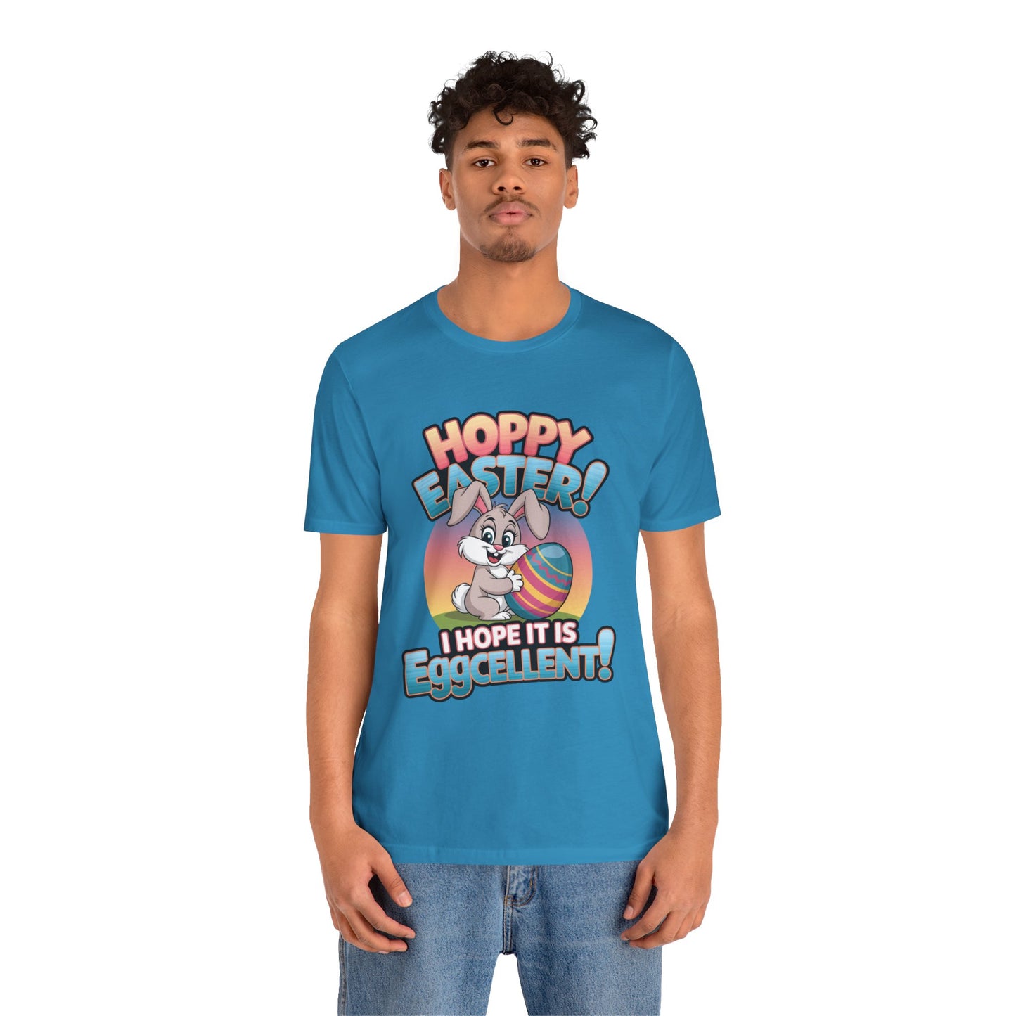 Happy Easter Unisex Tee Easter Shirt Easter Bunny T Shirt Easter Apparel Easter Bunny Outfit