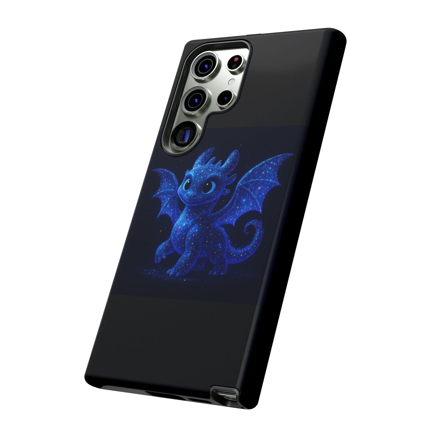 Galaxy Dragon Samsung Case - Fantasy Starry Night Art for Galaxy Phone | Cute Cosmic Dragon Phone Cover Gift for Her or Him