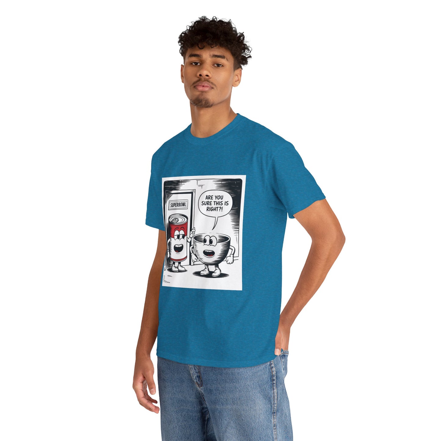 Comic Unisex Tee - Superbowl Design