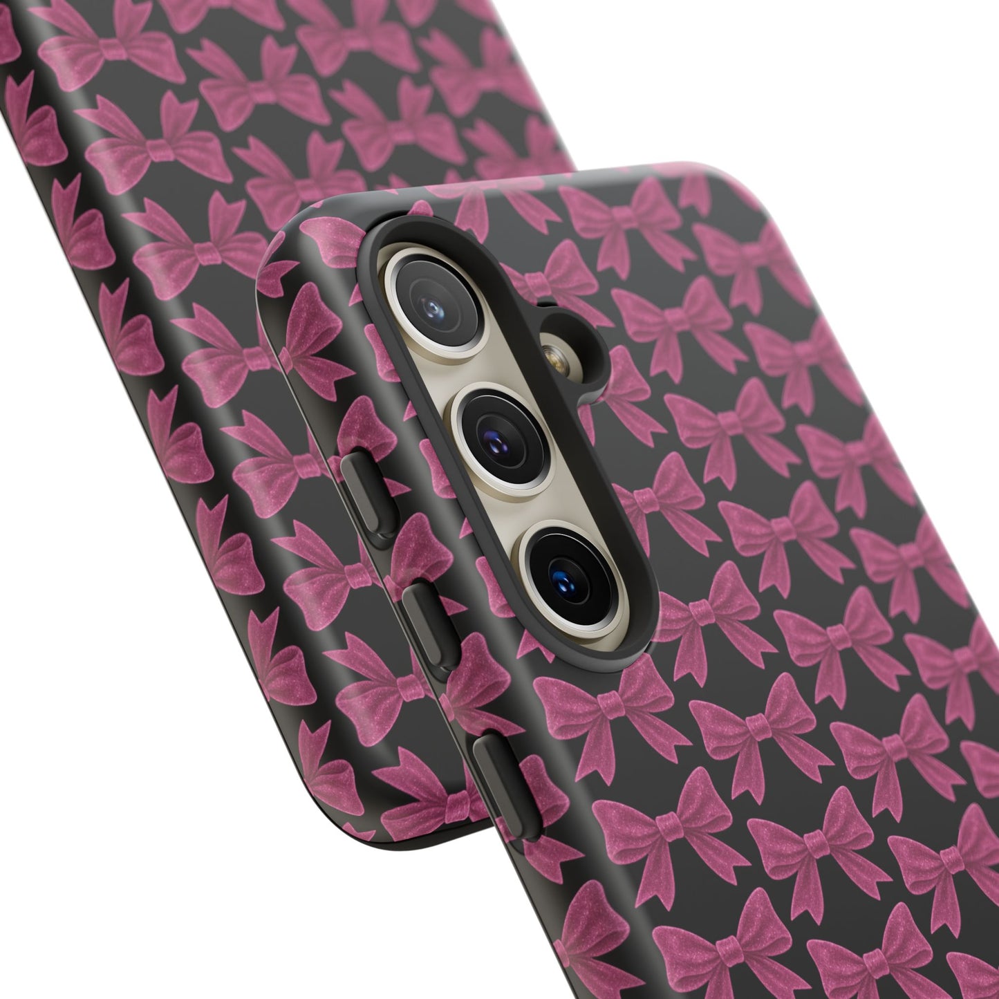 Pink Bow Samsung Case Coquette Aesthetic Phone Cover Cute Girly Phone Case Glossy Y2K Accessory Kawaii Samsung Case Gift