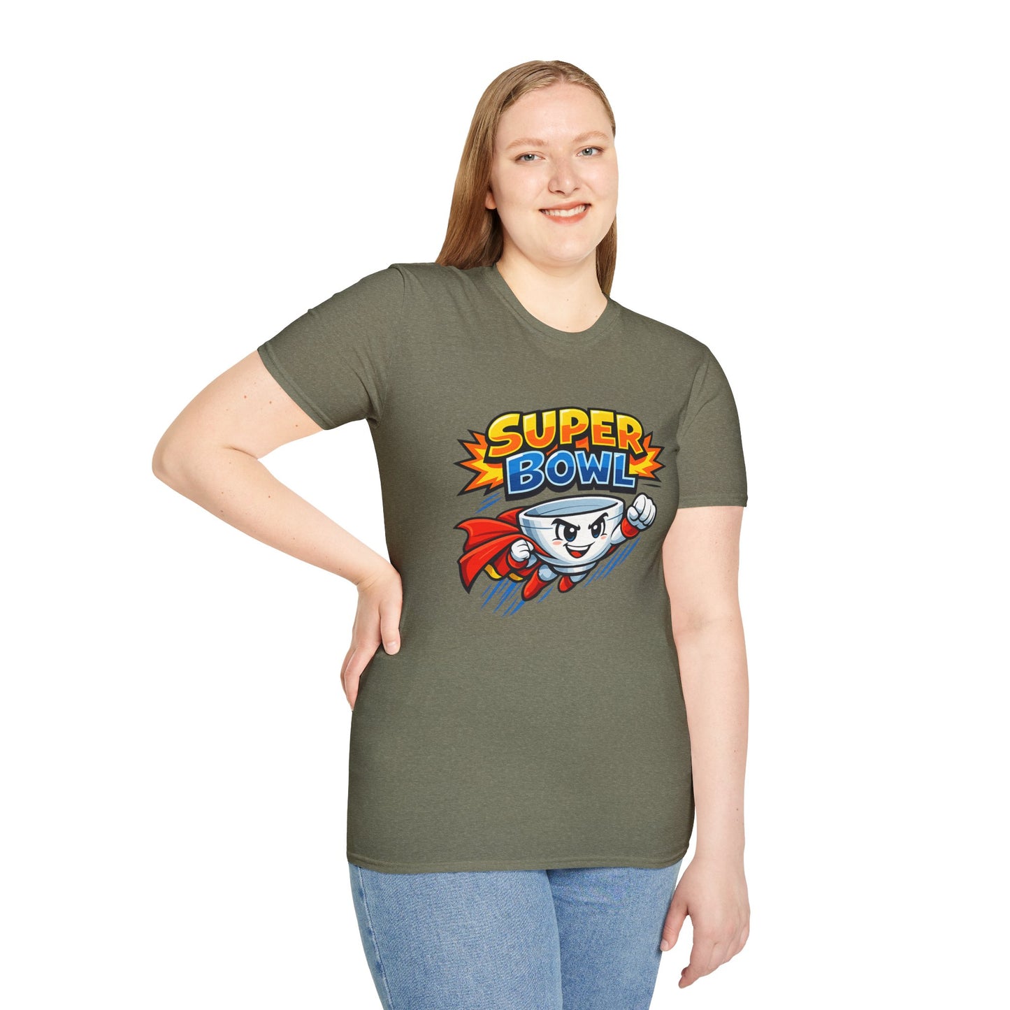 Super Bowl Shirt, Funny Super Bowl T Shirt, Football Party Shirt, Game Day Shirt, Bowl Pun Shirt, Super Bowl Party Tee, Unisex Graphic Tee