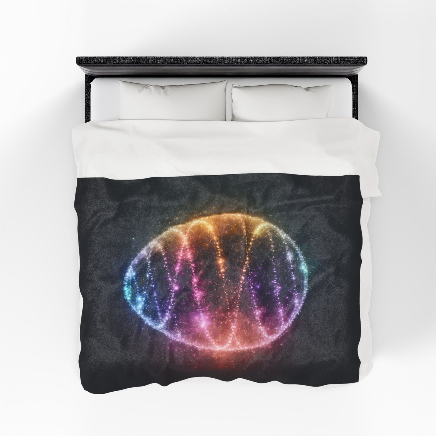 Easter Egg Blanket Bioluminescent Easter Egg Throw Decor Blanket Easter Decoration