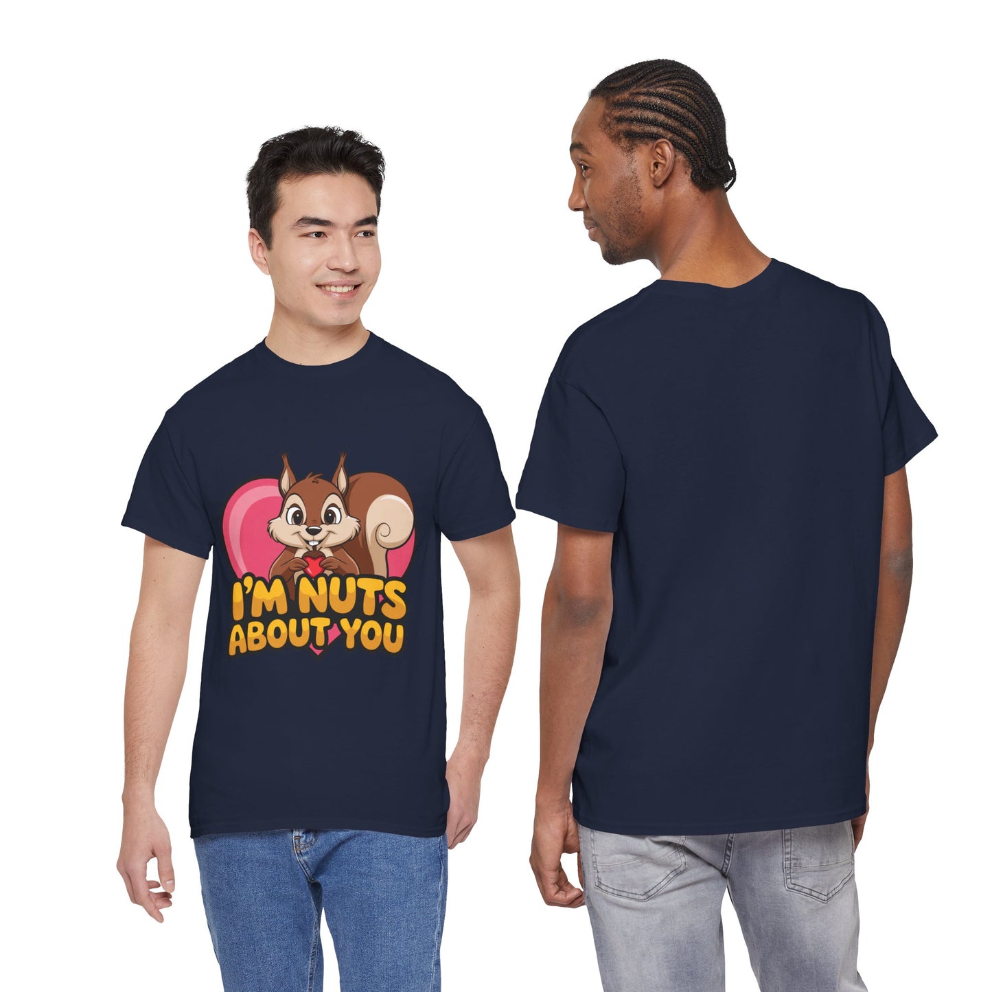 I’m Nuts About You Shirt, Funny Valentine Shirt, Squirrel Love T Shirt, Cute Animal Pun Tee, Valentine Gift For Him Her