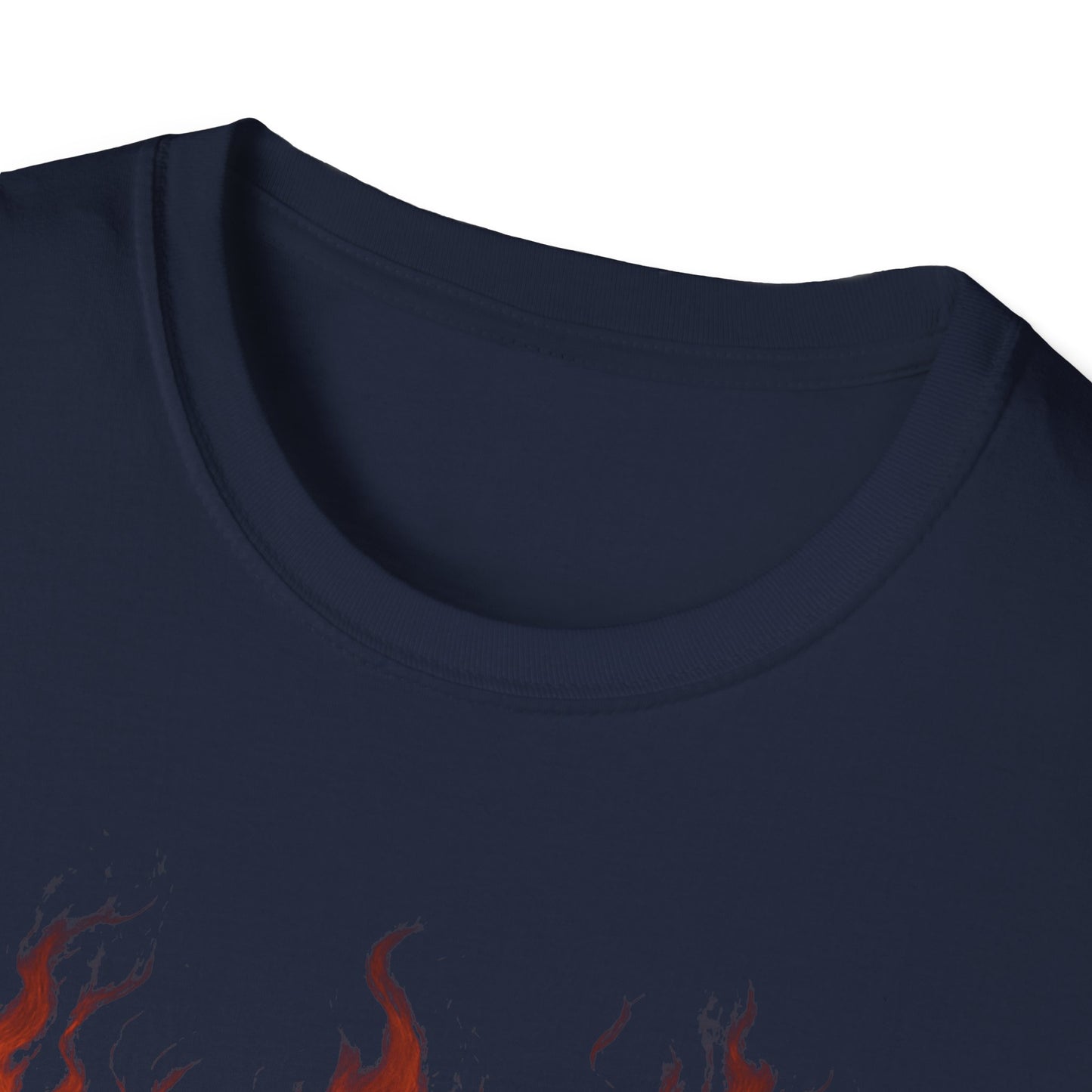 Flame On Fire Typography Shirt - Superhero Fan Gift, Personalized Fiery Slogan Tee, Comic Style Flame Letter T-Shirt, Flame Lover Shirt