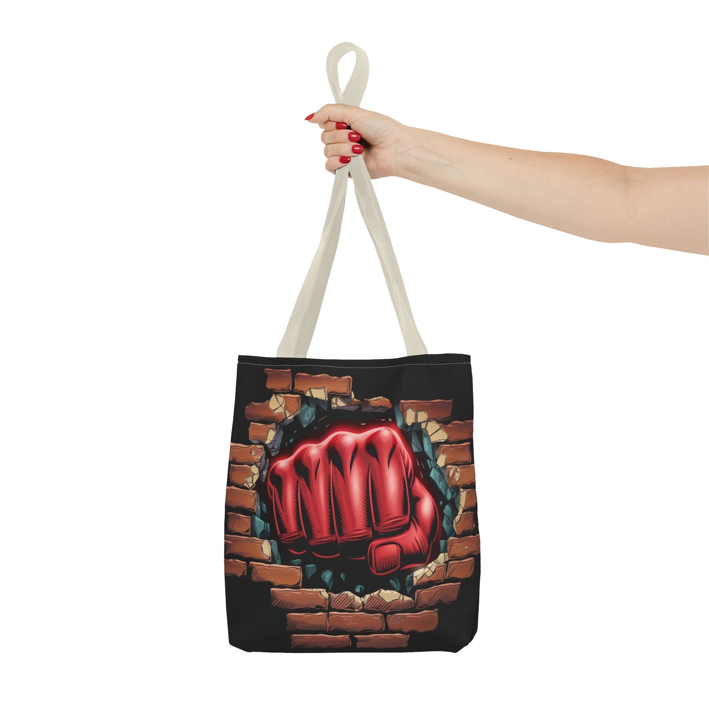Red Fist Tote Bag
