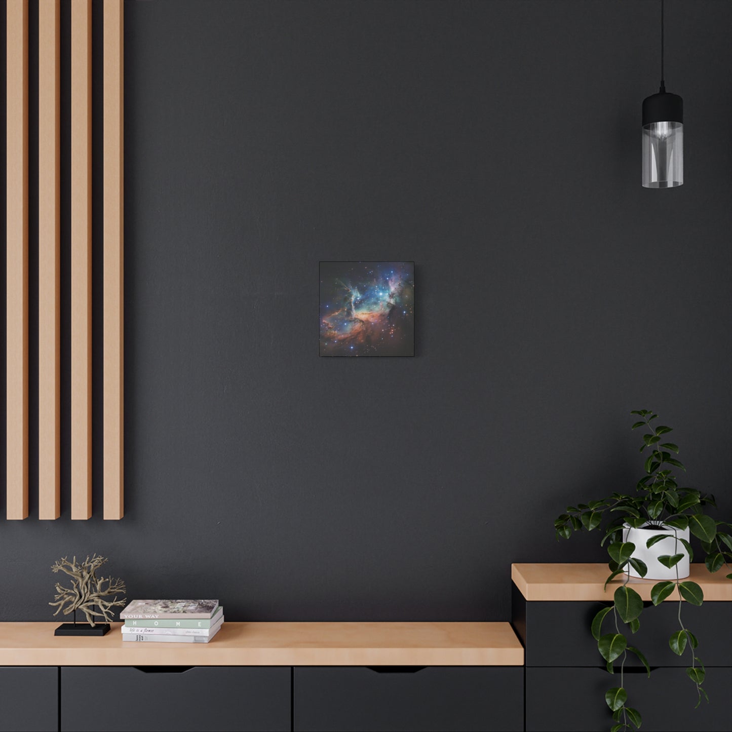 Cosmic Art Canvas Nebula Wall Decor Space Art Galactic Home Decor Modern Art Office Decor