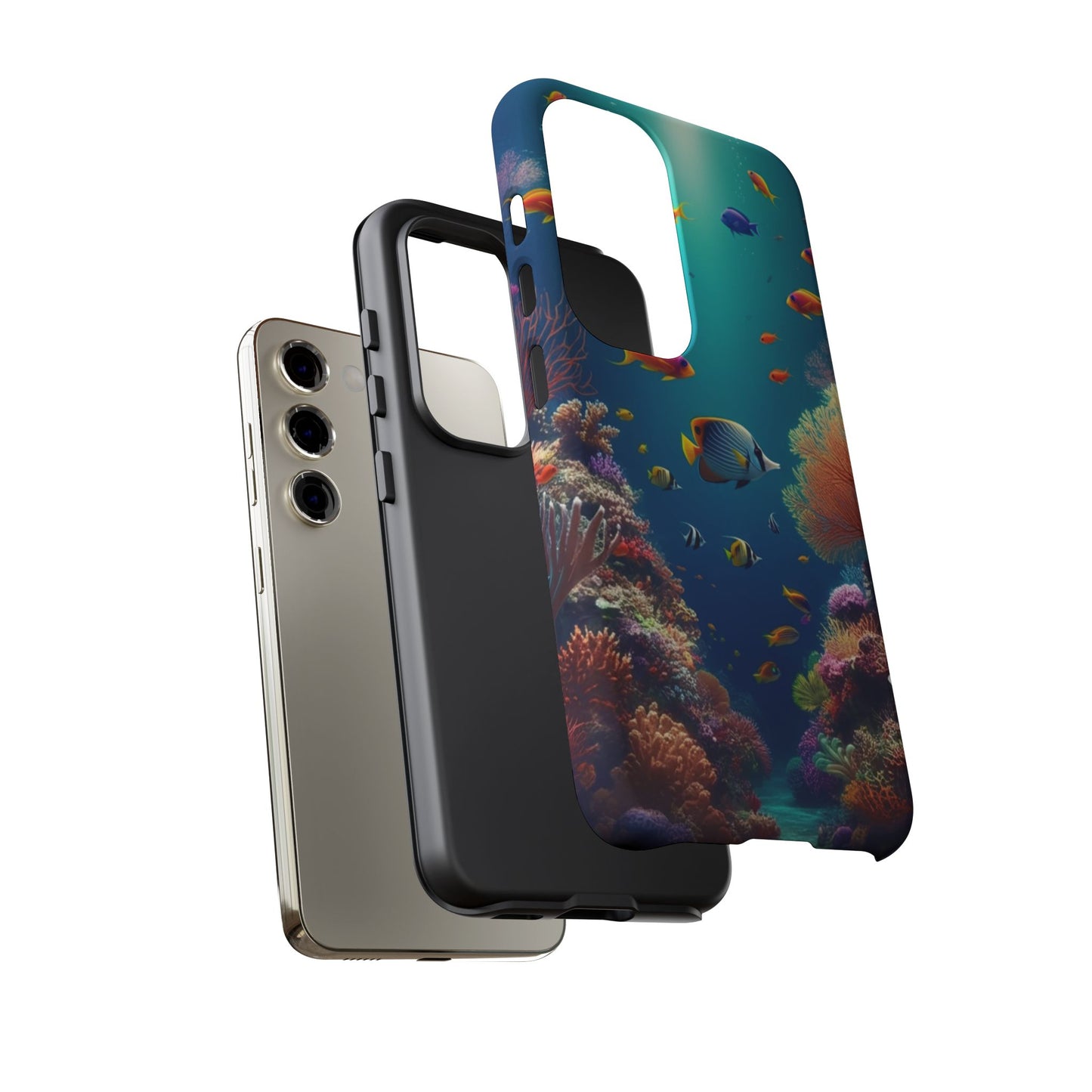 Coral Reef Tough Samsung Galaxy Phone Case