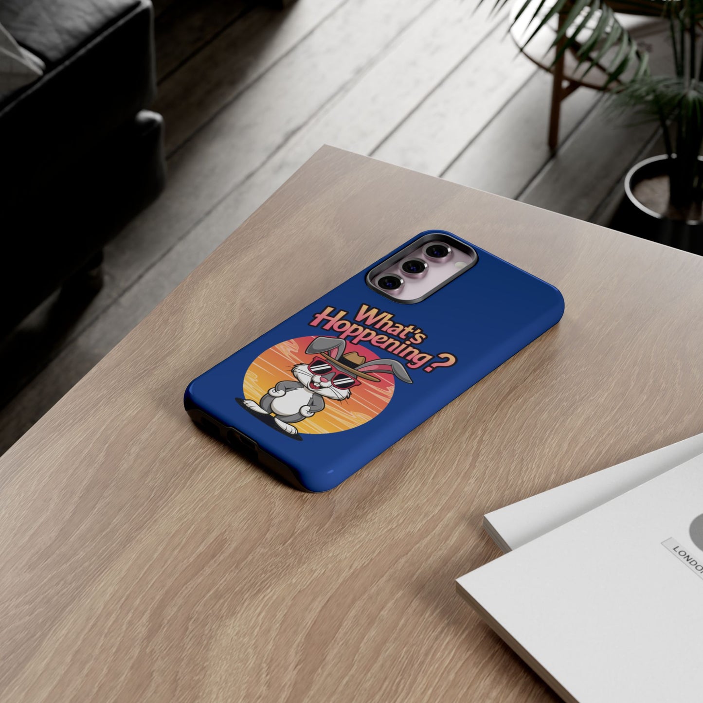 Samsung Case- Cool Bunny 'What's Hoppening'