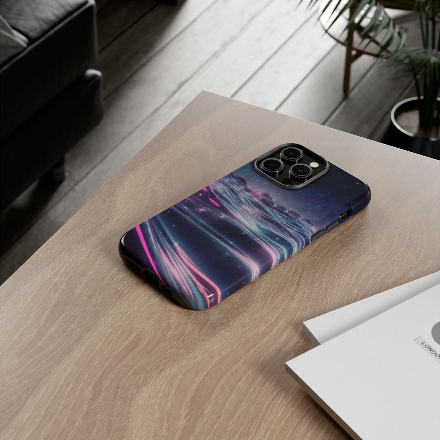 iPhone Case - Galactic Ocean and Sky Tough Case