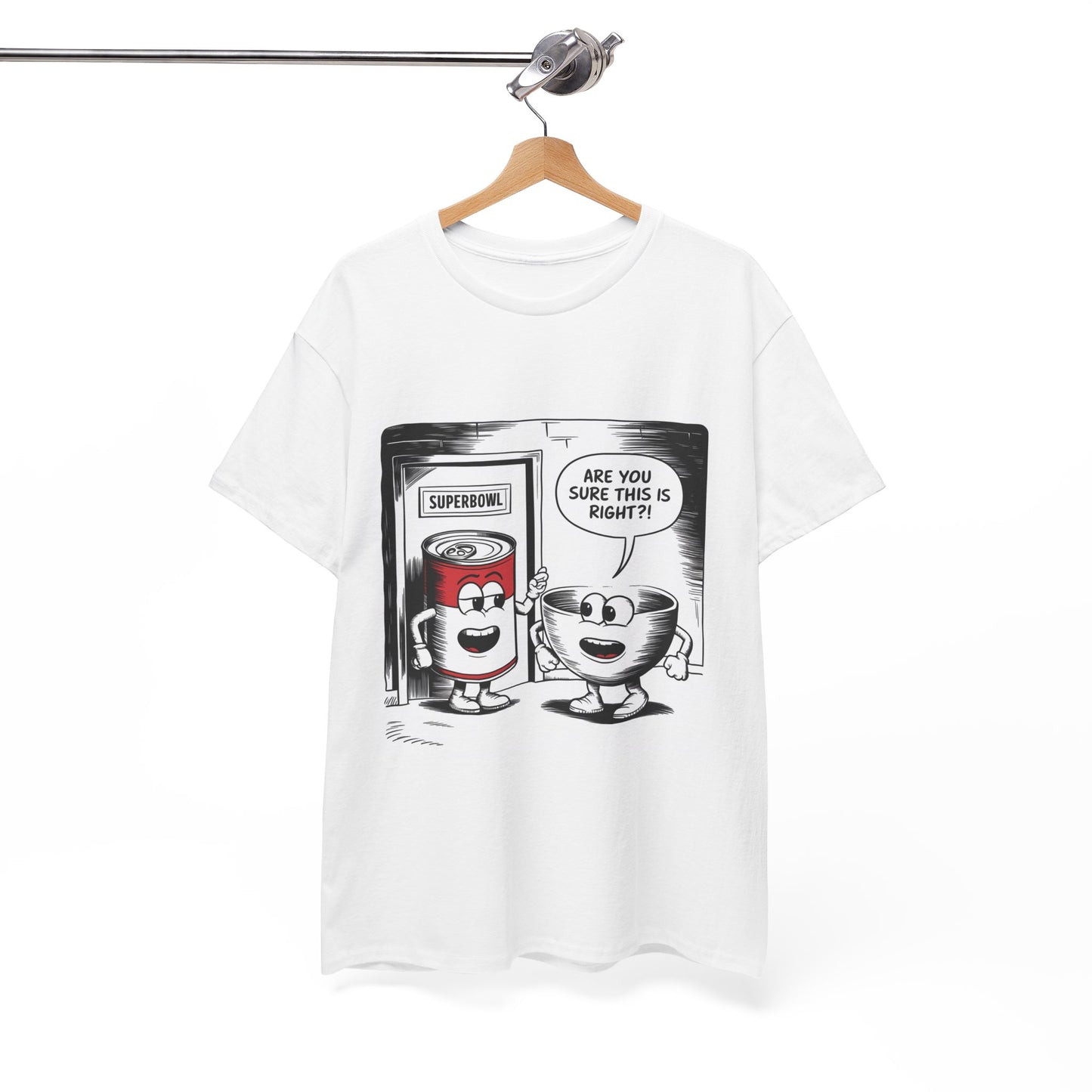 Comic Unisex Tee - Superbowl Design