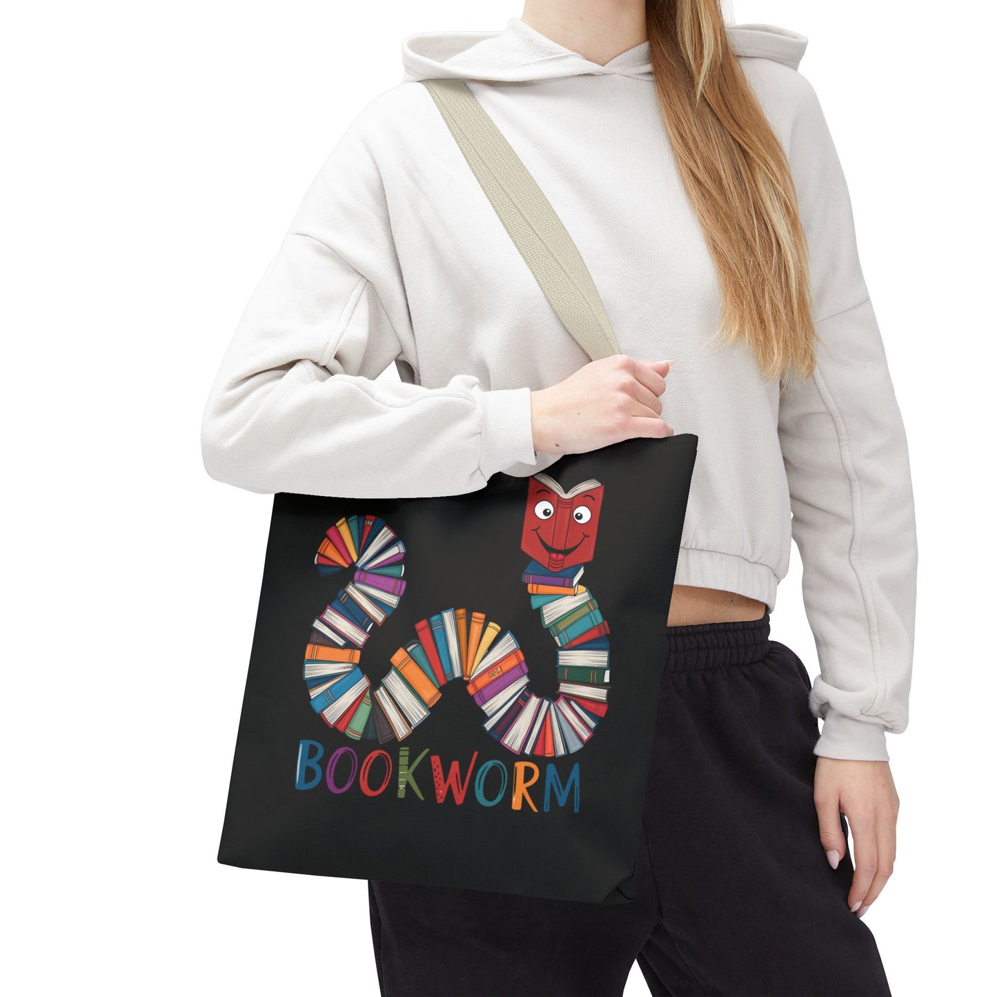 Bookworm Tote Bag