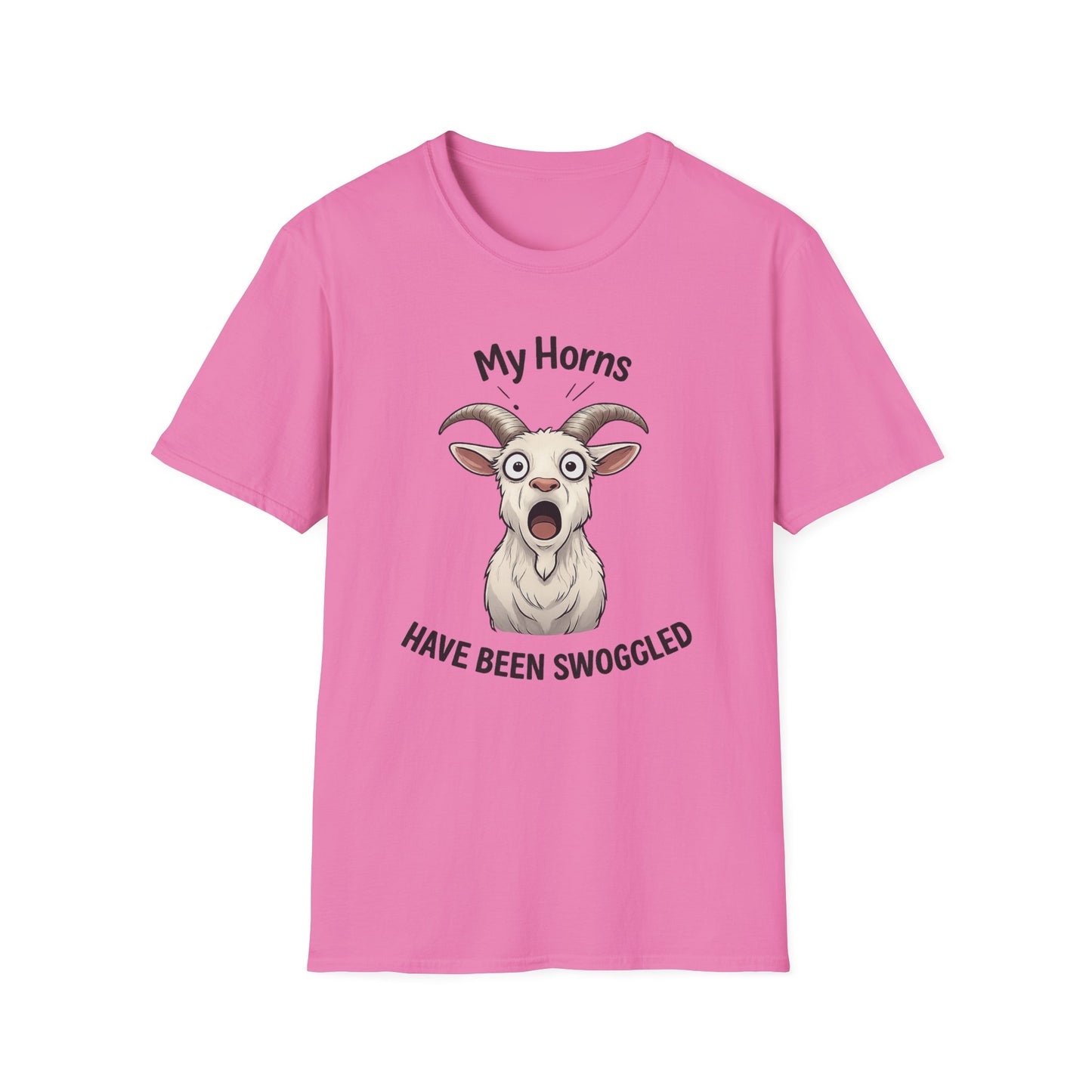 Funny Goat Shirt, Hornswoggled Shirt, My Horns Have Been Swoggled, Goat Pun T Shirt, Animal Humor Tee, Silly Wordplay Shirt