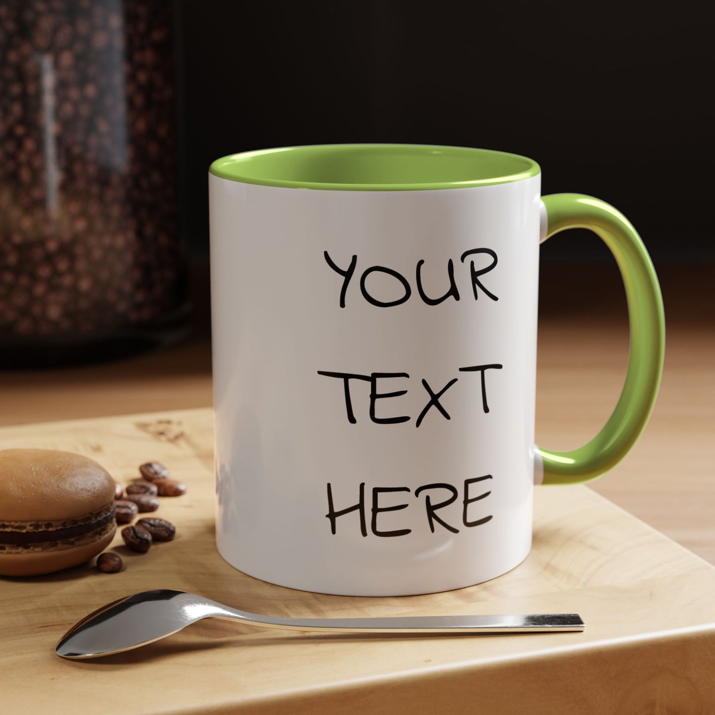 Personalized Teacher Mug, Best Teacher Ever Gift, Custom Educator Coffee Cup, 3D Gold Balloon Design, Teacher Appreciation Present