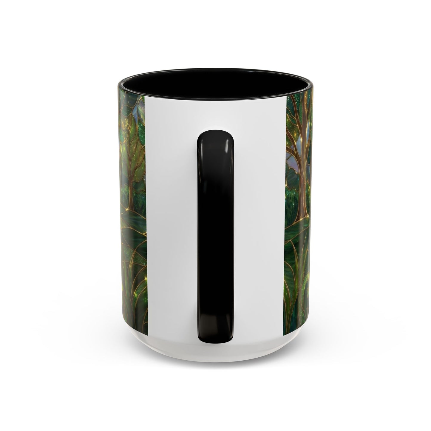 German Shepherd Mug, Stained Glass Dog Coffee Mug, German Shepherd Art Cup, Dog Lover Gift, Pet Memorial Mug, Colorful Dog Mug