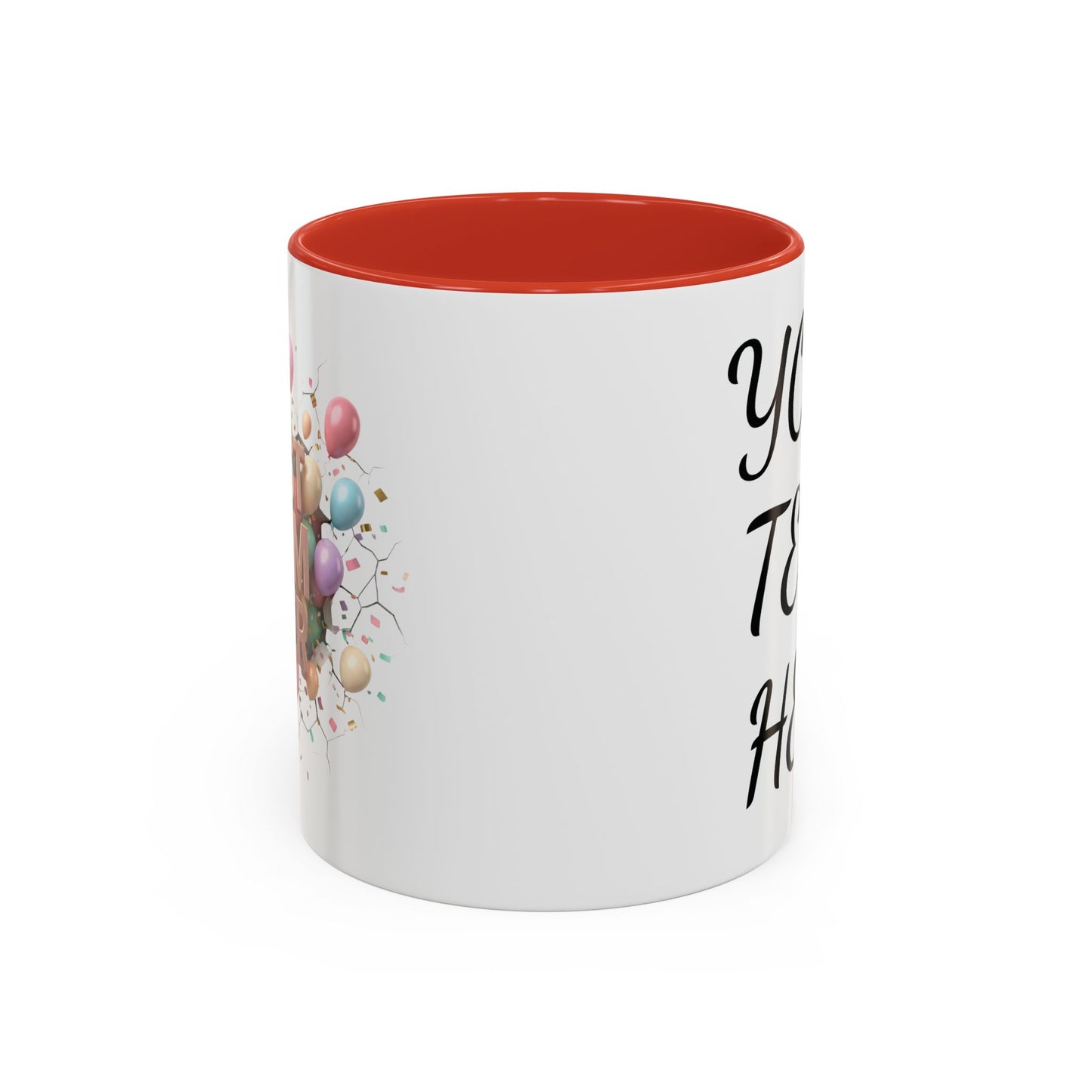 Personalized Mom Mug, Best Mom Ever Gift, Custom Name Coffee Cup, 3D Balloon Design, Mothers Day Gift, New Mom Gift 2025, Custom Mug