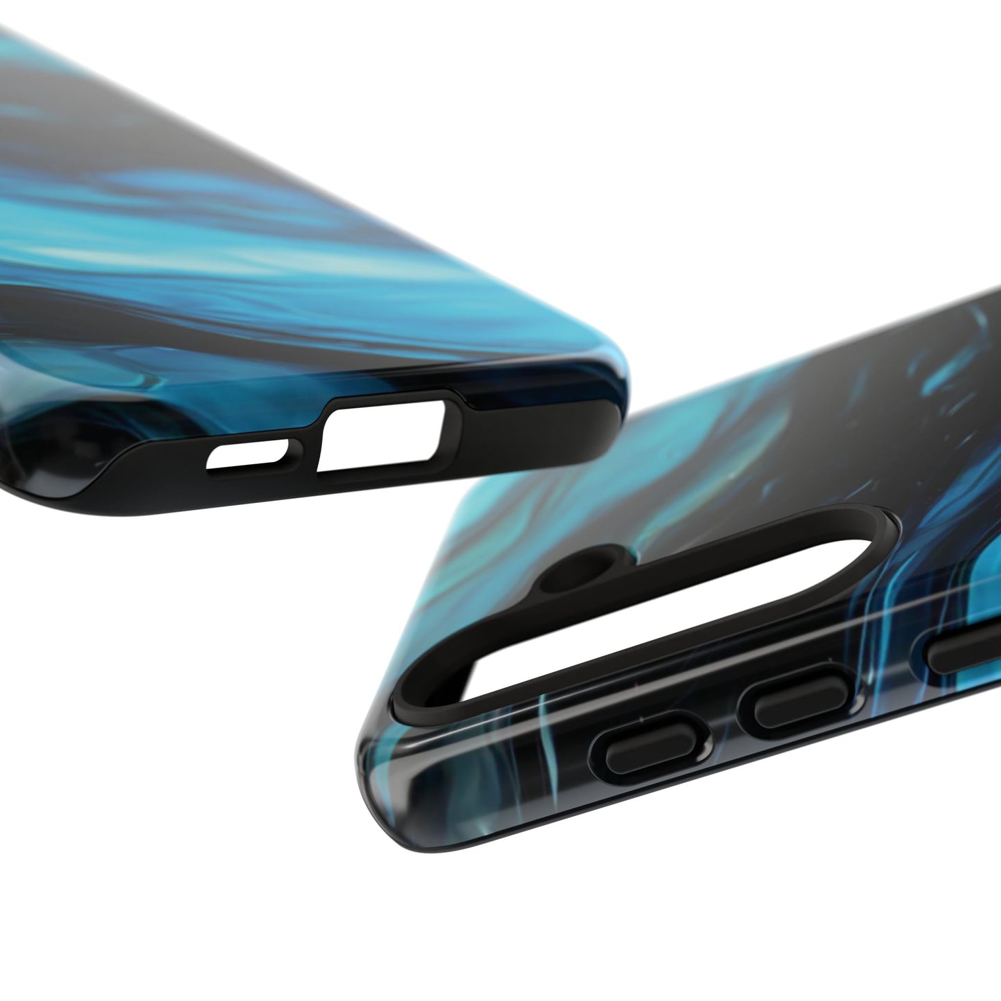 Samsung Galaxy Blue Splash Phone Case