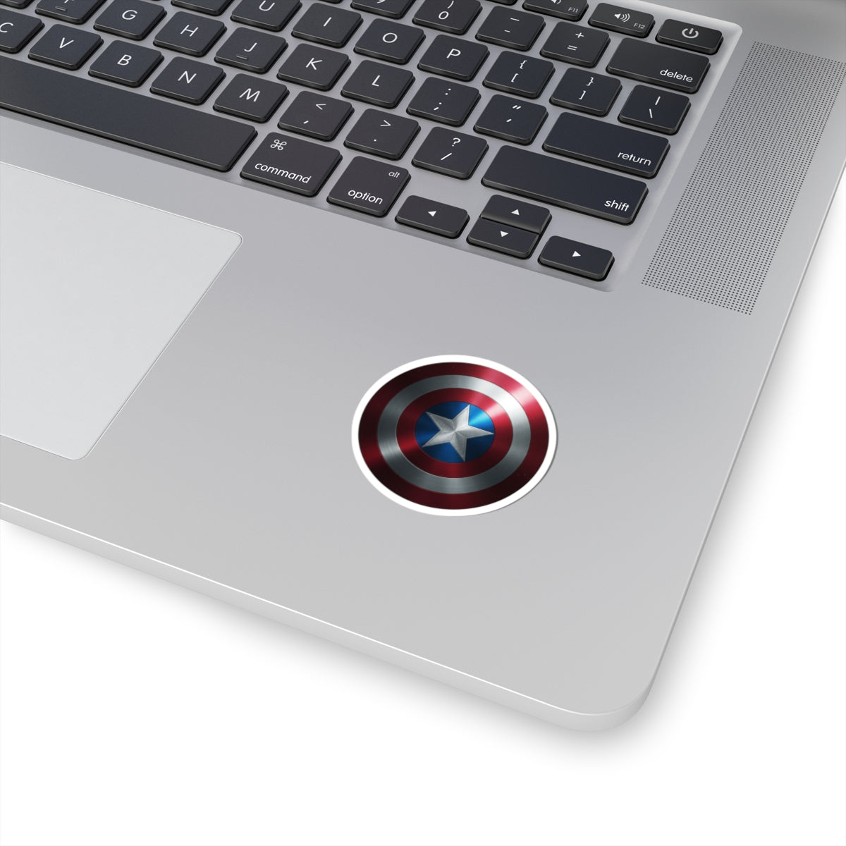 Captain America Shield Kiss-Cut Stickers - Perfect for Fans and Collectors