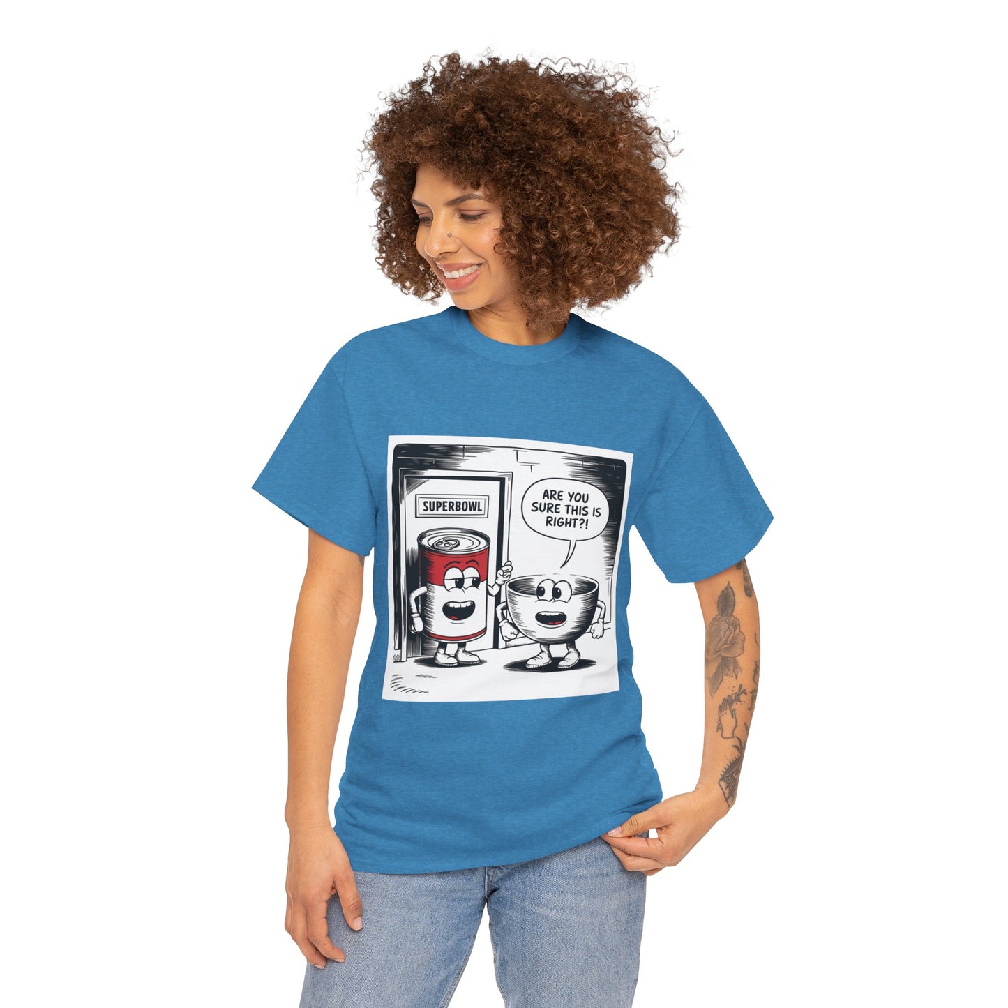 Comic Unisex Tee - Superbowl Design