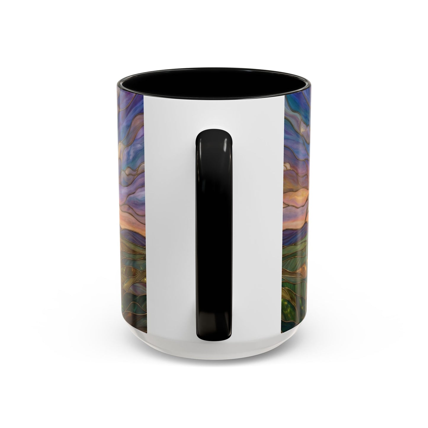 Stained Glass Horse Mug, Horse Coffee Mug, Running Horse Art Cup, Equestrian Gift Mug, Nature Art Mug, Horse Lover Gift
