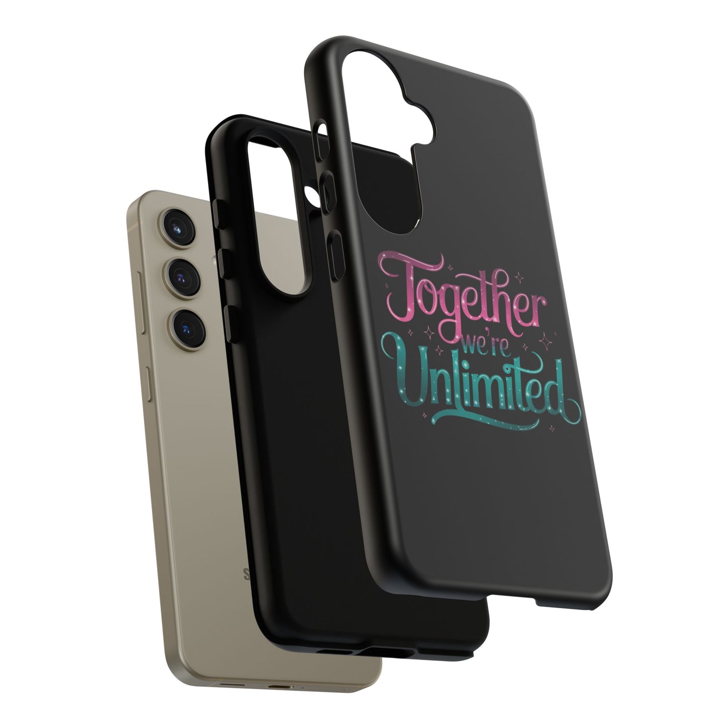 Samsung Case Musical Quote 'Together We're Unlimited' Musical Phone Case