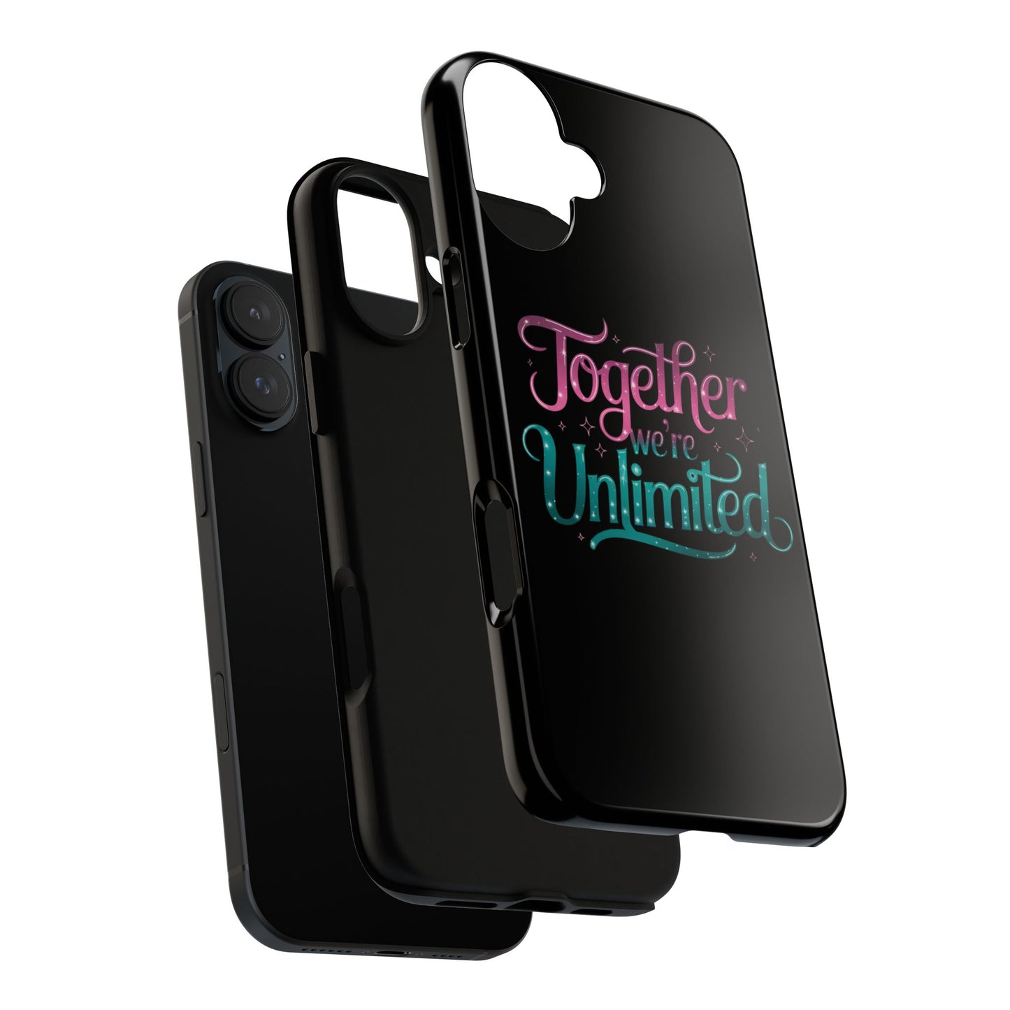 iPhone Case with Musical Quote Together We're Unlimited Musical Phone Case