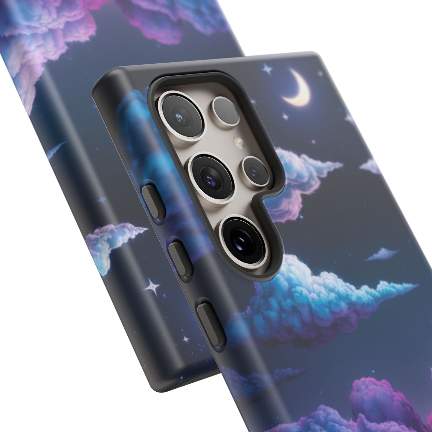Dreamy Clouds & Moon Tough Samsung Galaxy Case