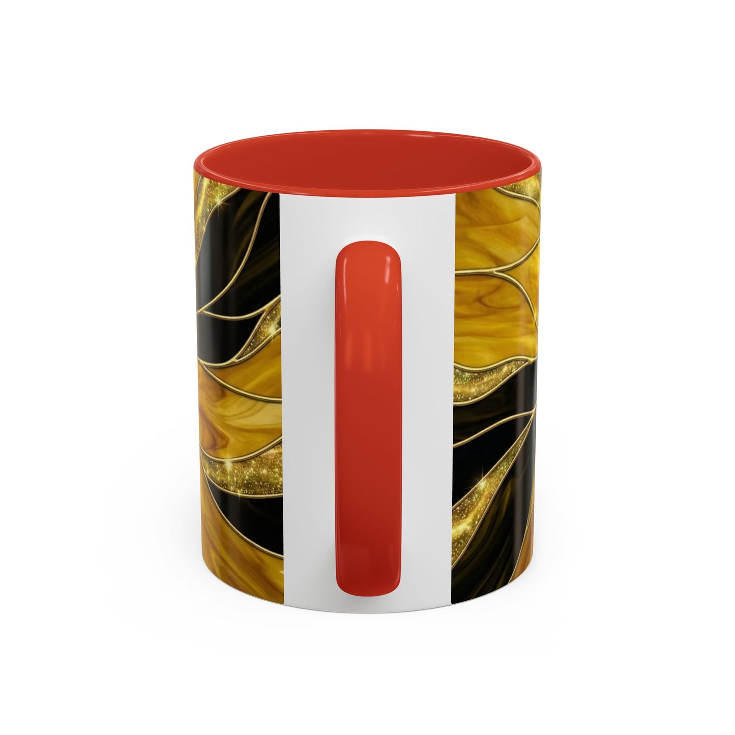 Stained Glass Gamer Mug, Gold Controller Coffee Cup, Video Game Gifts for Him, Gamer Boyfriend Gift, Teen Boy Gaming Mug, Desk Decor