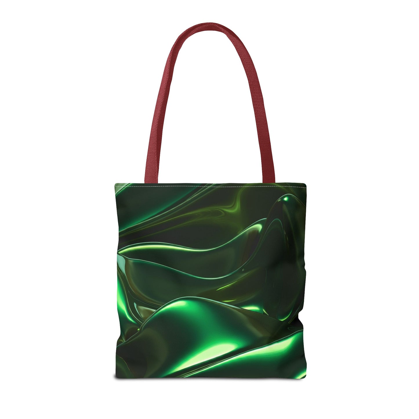 Green Metallic Tote Bag