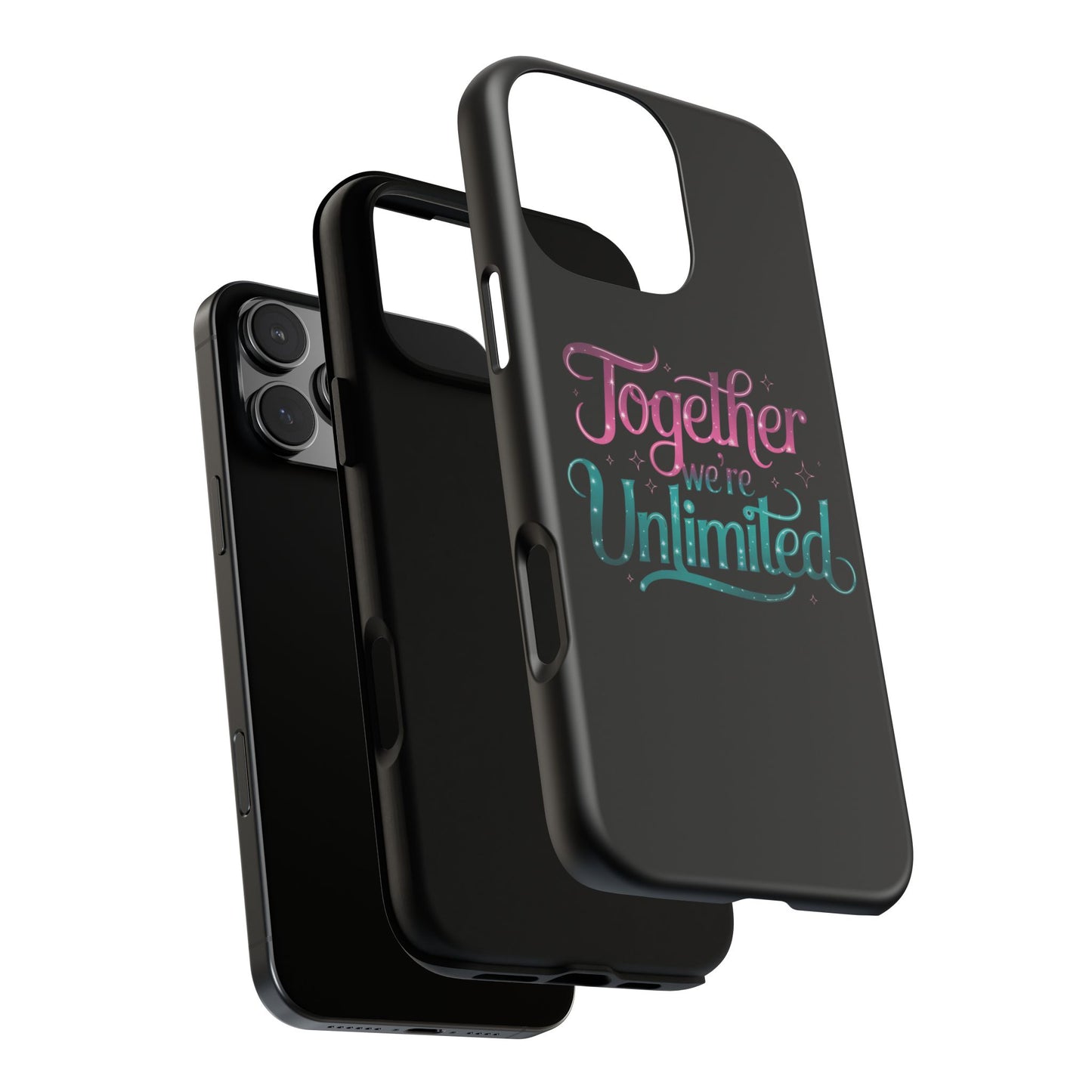 iPhone Case with Musical Quote Together We're Unlimited Musical Phone Case