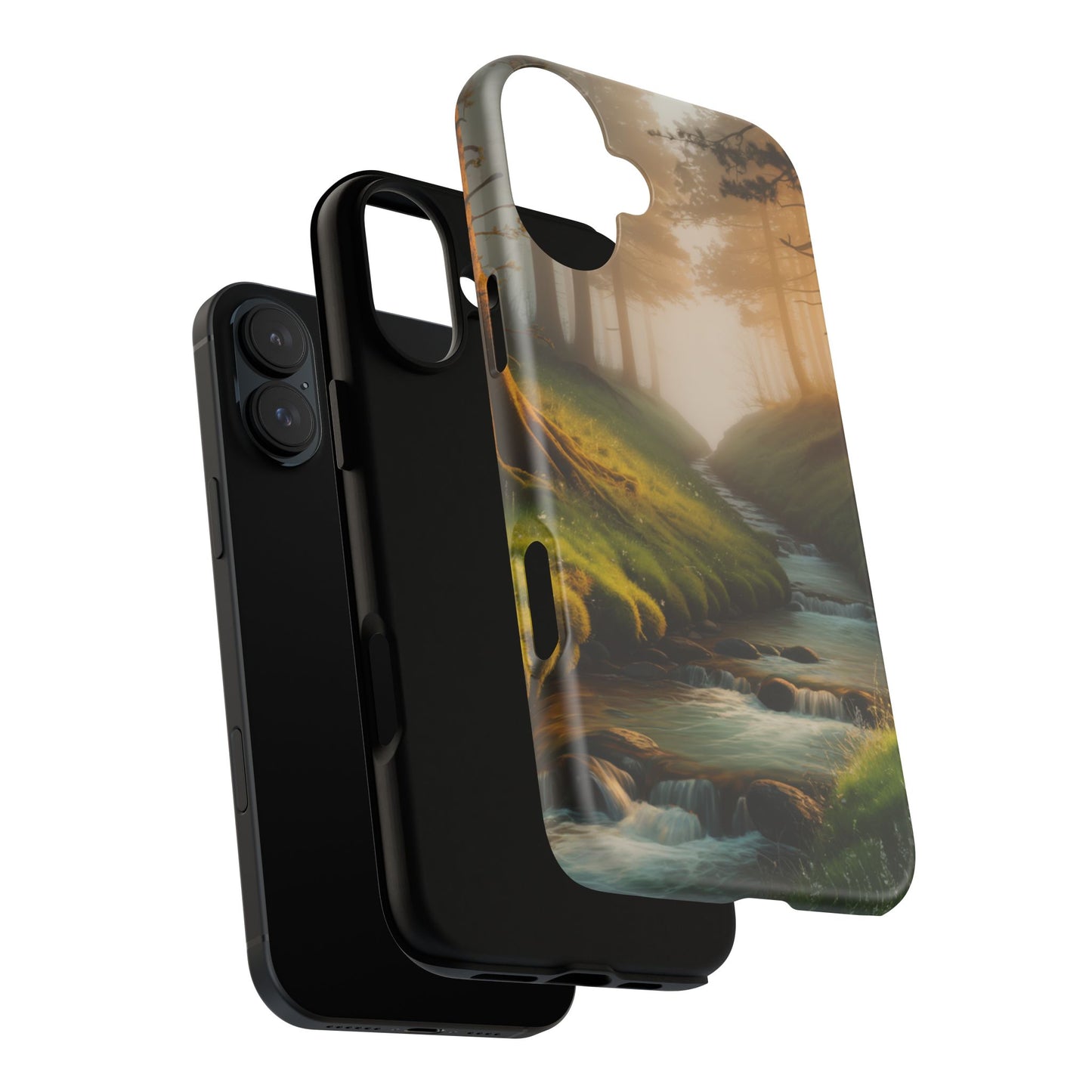 Nature Stream iPhone Case Forest Phone Case Stream iPhone Case Nature Phone Case