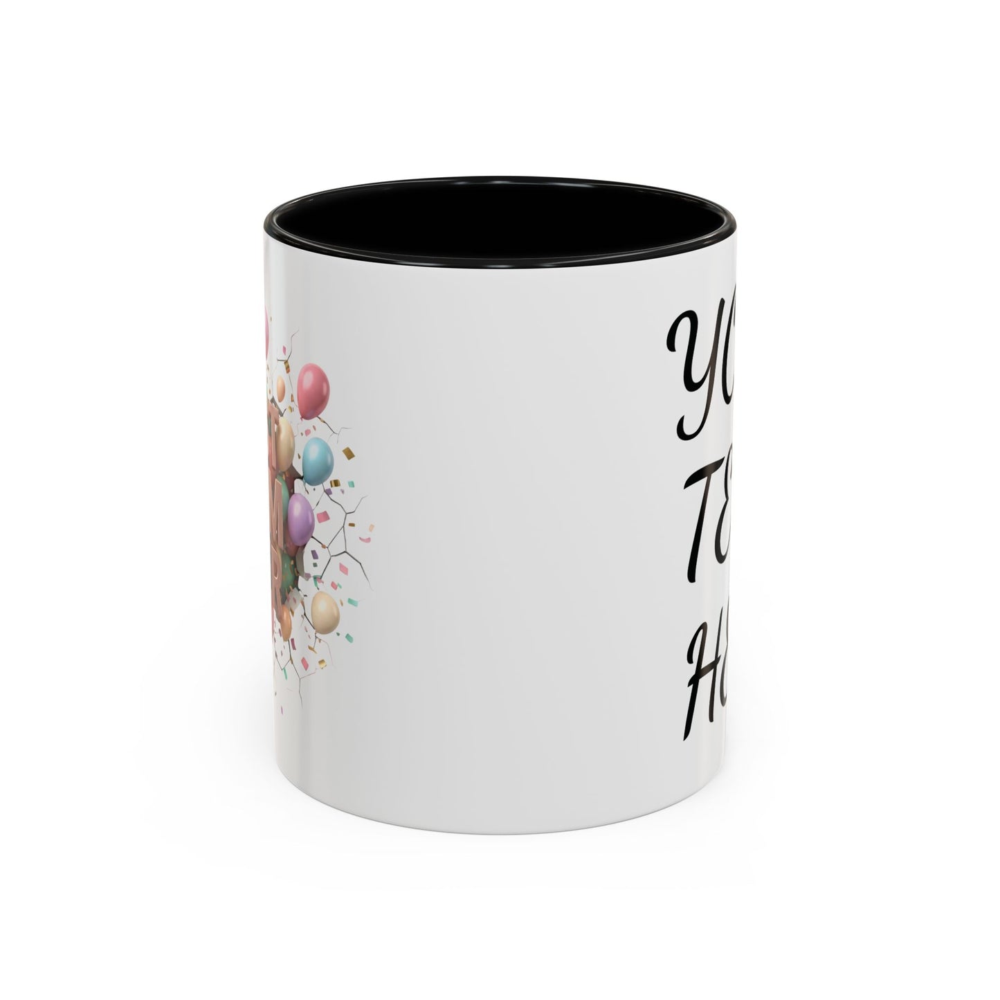 Personalized Mom Mug, Best Mom Ever Gift, Custom Name Coffee Cup, 3D Balloon Design, Mothers Day Gift, New Mom Gift 2025, Custom Mug