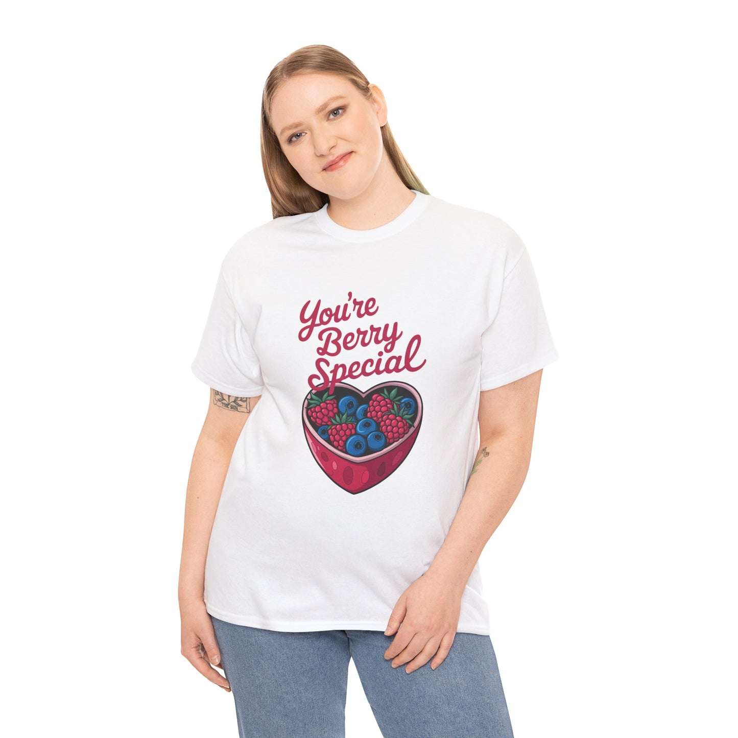 You’re Berry Special Shirt, Cute Valentine Shirt, Berry Pun T Shirt, Fruit Heart Graphic Tee, Valentine Gift Shirt, Love Pun Tee