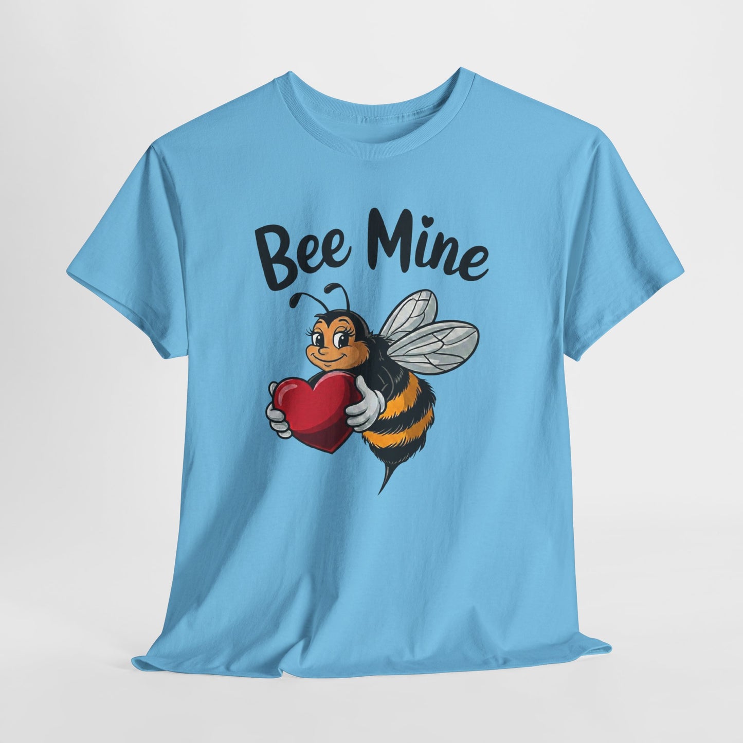 Bee Mine Shirt, Cute Valentine Shirt, Bee Love T Shirt, Funny Valentine Pun Tee, Heart Bee Graphic Shirt, Valentine Gift