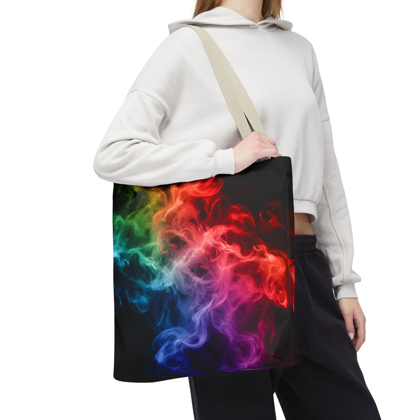 Colorful Smoke Tote Bag