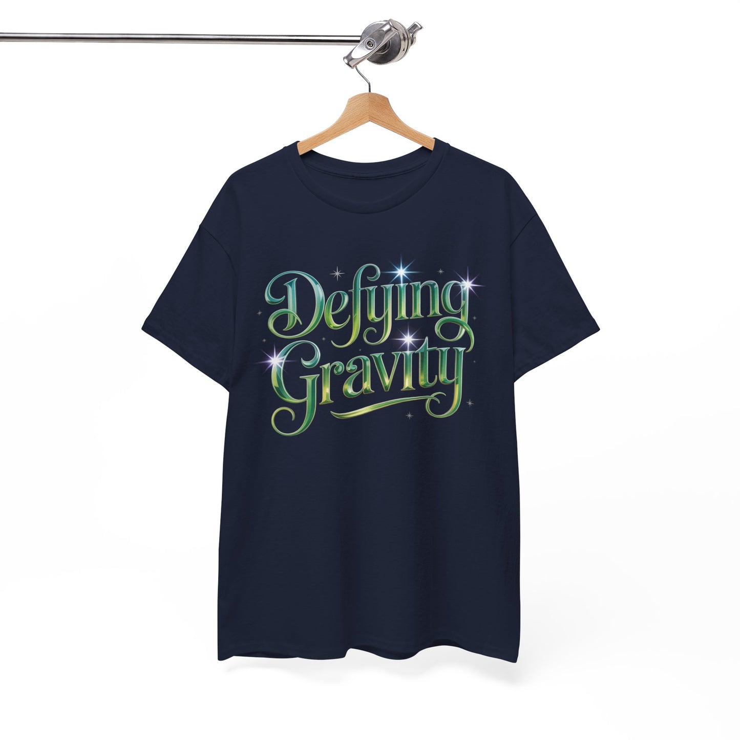 Defying Gravity Wicked Musical Quote Tee – Broadway Fan Shirt, Inspirational Wizard of Oz Graphic Tee, Musical Theatre Unisex T-Shirt