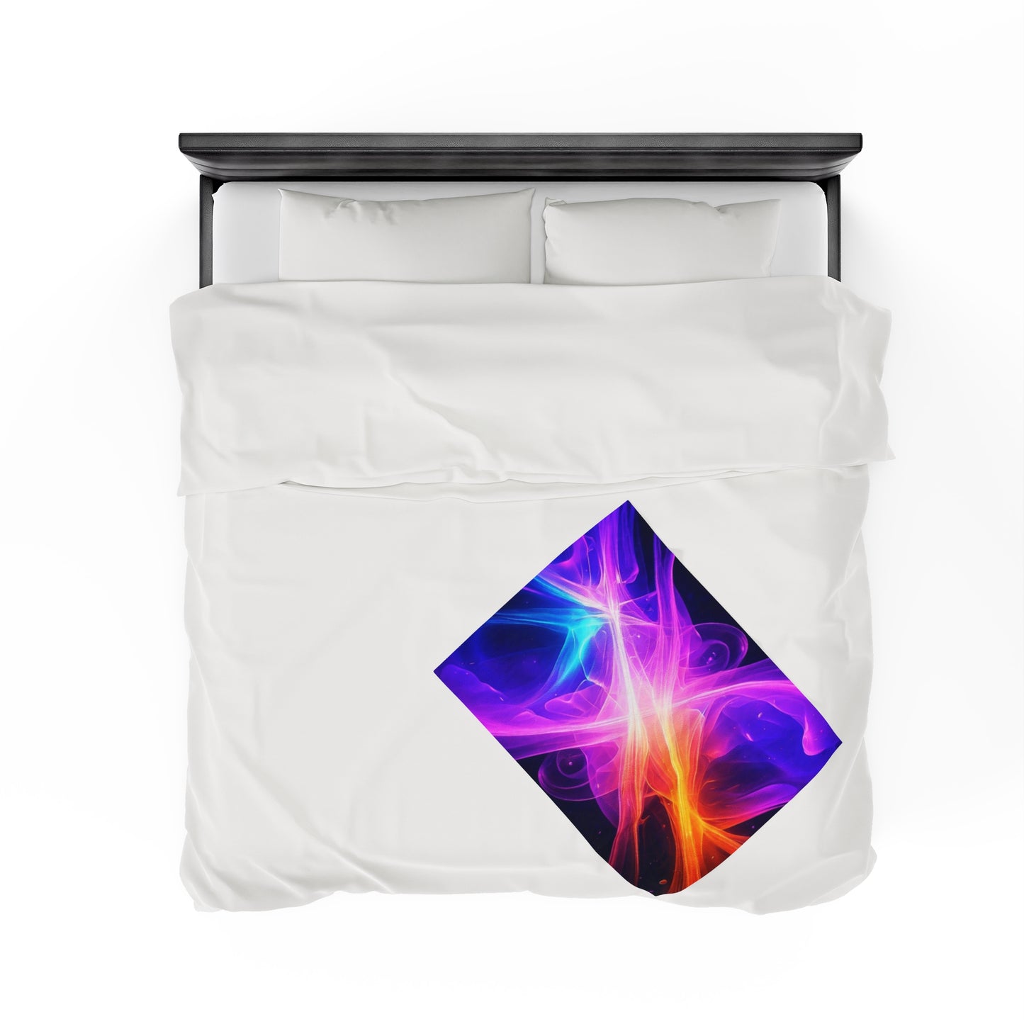 Color Splash Plush Velveteen Blanket
